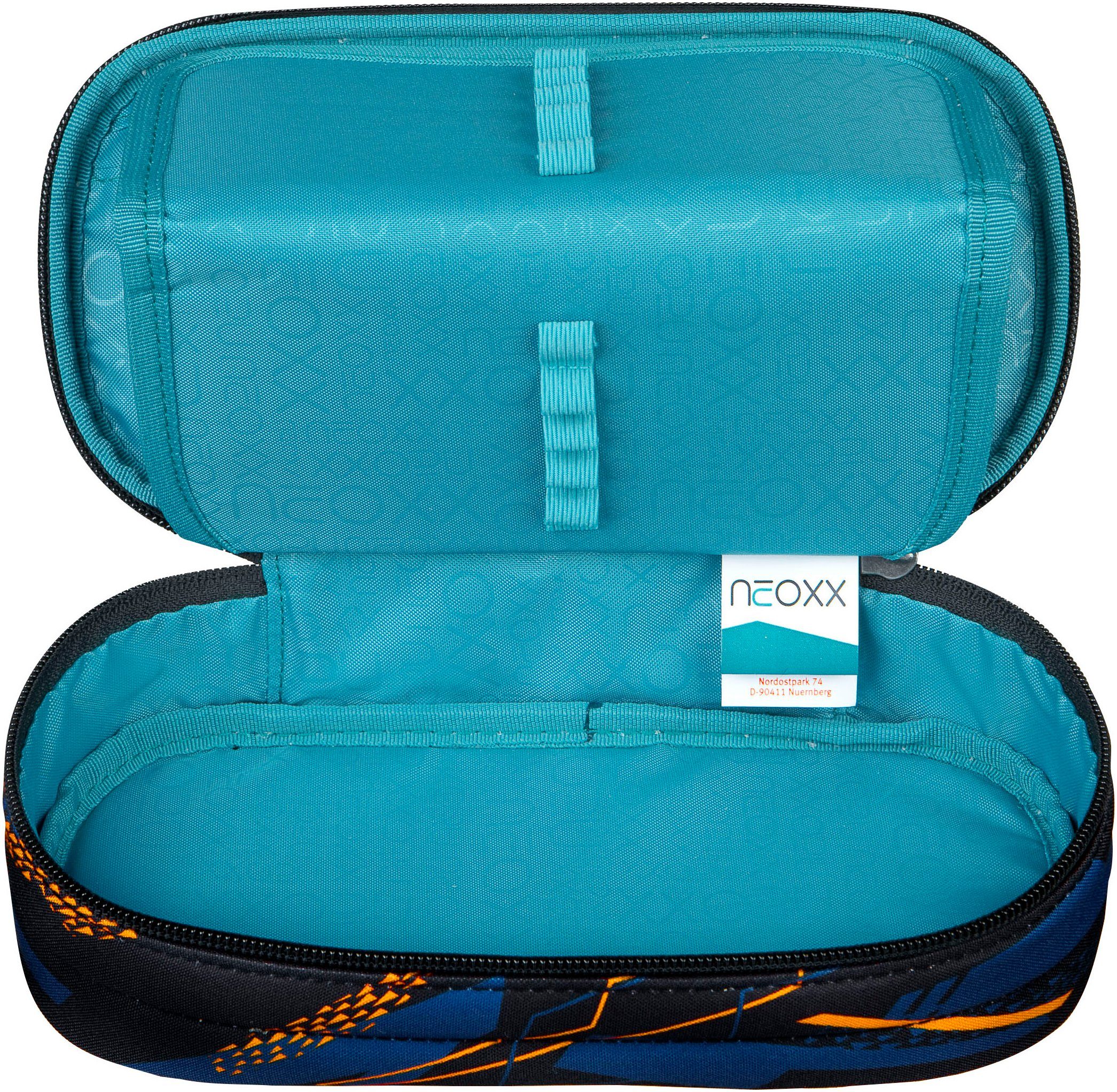 neoxx Schreibgeräteetui Schlamperbox, Jump, teilweise aus recyceltem Material