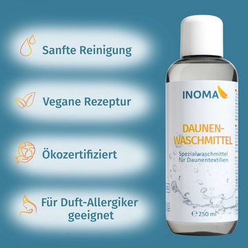 INOMA Spezialwaschmittel (Daunenwaschmittel 250 ml, hergestellt in Deutschland)