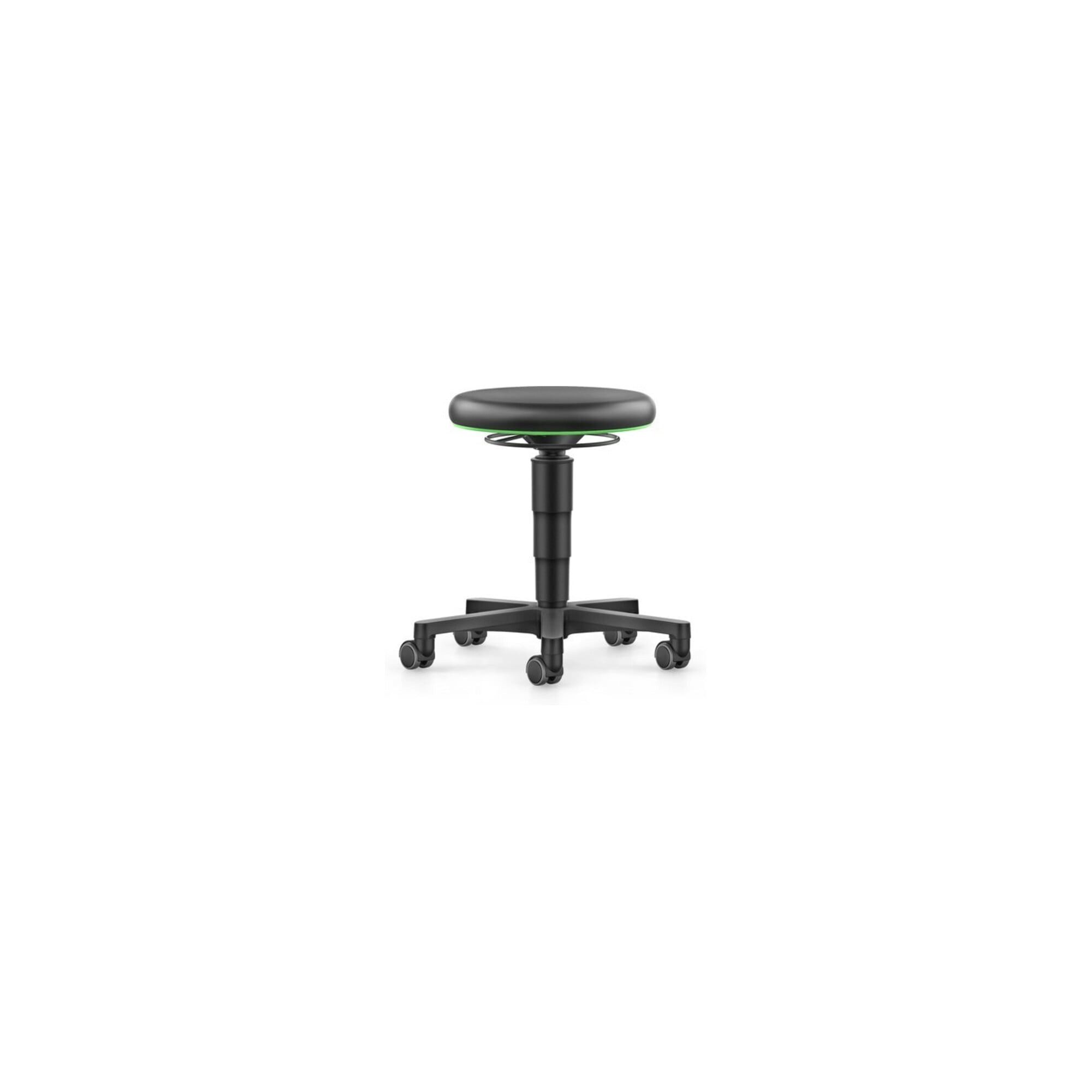 bimos Hocker bimos Drehhocker Kunstledersitz Sitzhöhe 450 - 650 mm mit Rollen