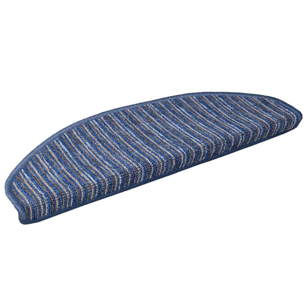 vidaXL Stufenmatte Selbstklebende Stufenmatten 15 stk. 65 x 21 x 4 cm Non-Slip, Höhe: 4 mm