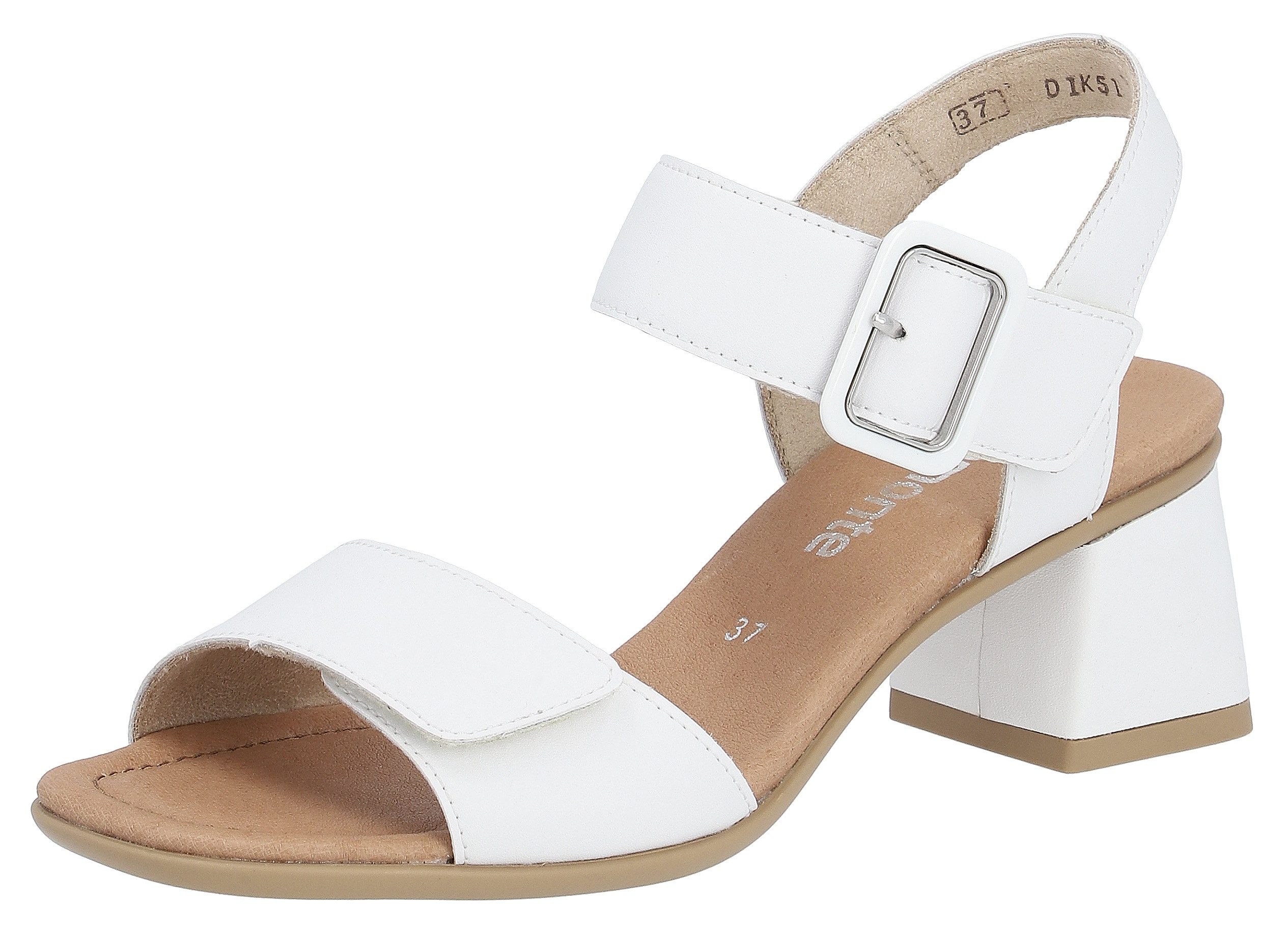Remonte Sandalette, Blockabsatz, Sommerschuh, Sandale, Abendschuh mit Klett günstig online kaufen