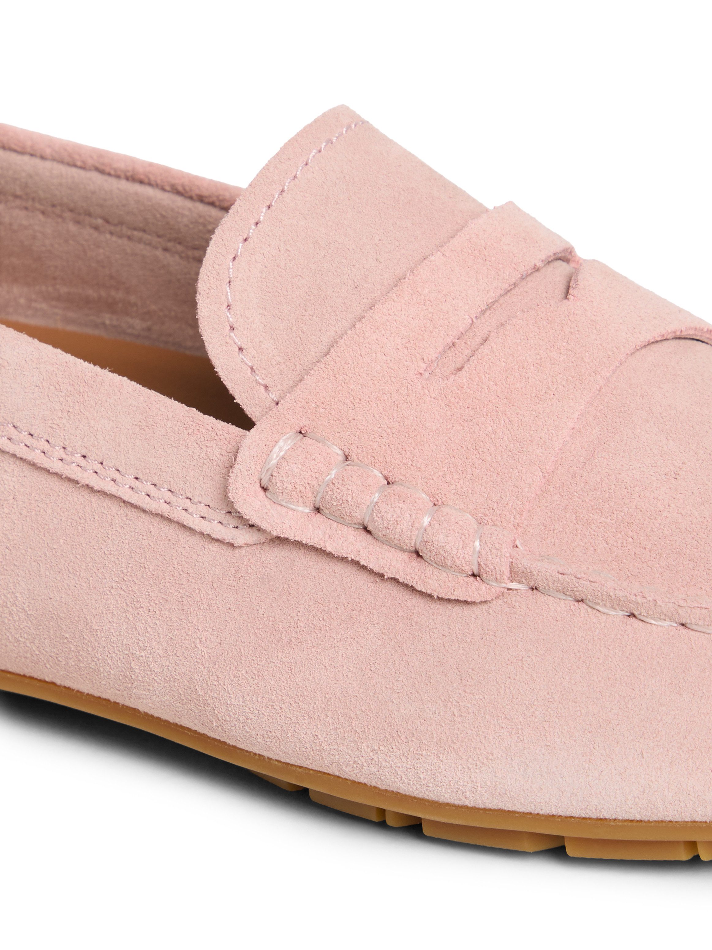 Tommy Hilfiger FLAG SOFT SUEDE DRIVER LOAFER Slipper, Schlupfschuh, Bequems günstig online kaufen