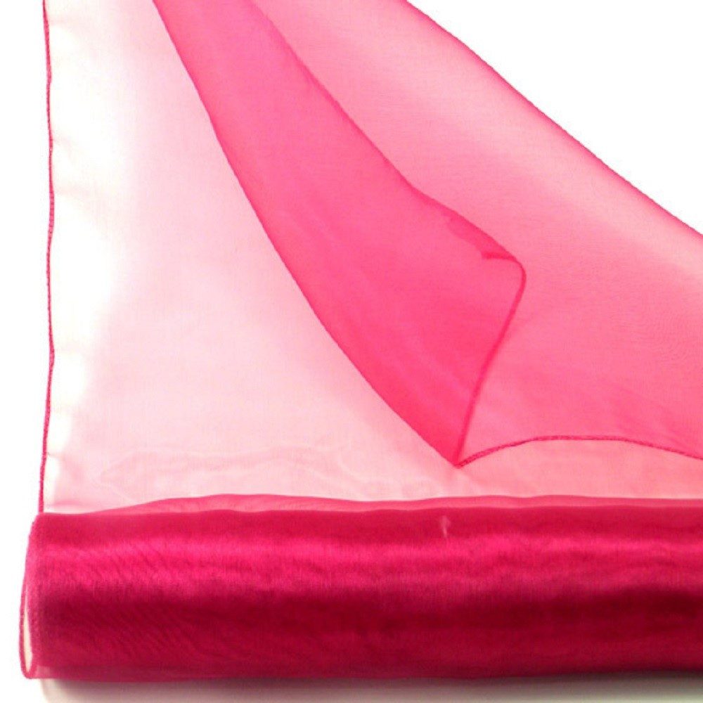 Gasper Tischläufer 1 Rolle ORGANZA, Dekostoff, Tischläufer 40cm/3m