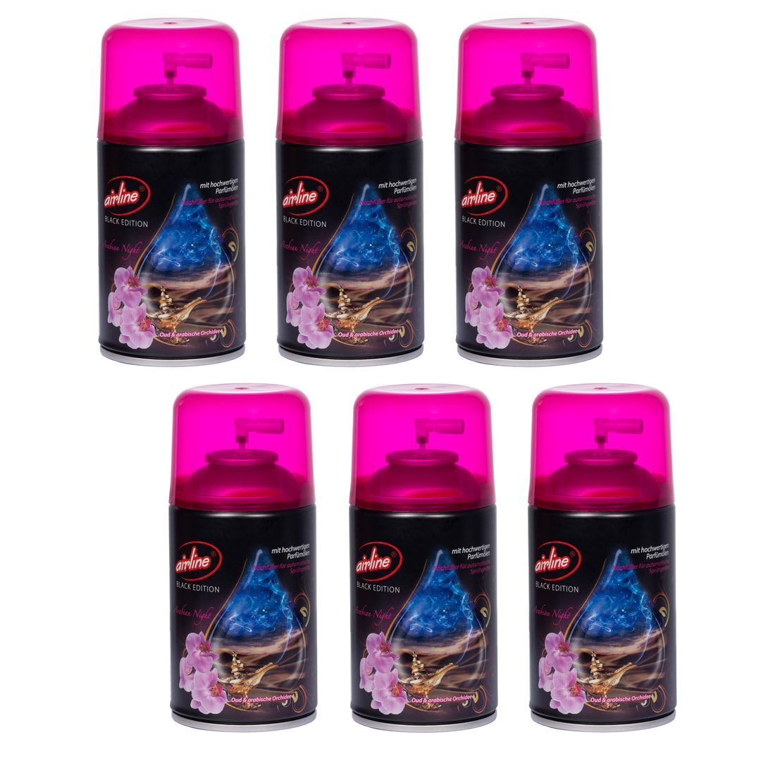 laro Raumduft Arabian Night automatisch Raumduftspray Vorteilspaket Nachfüller (3-St)