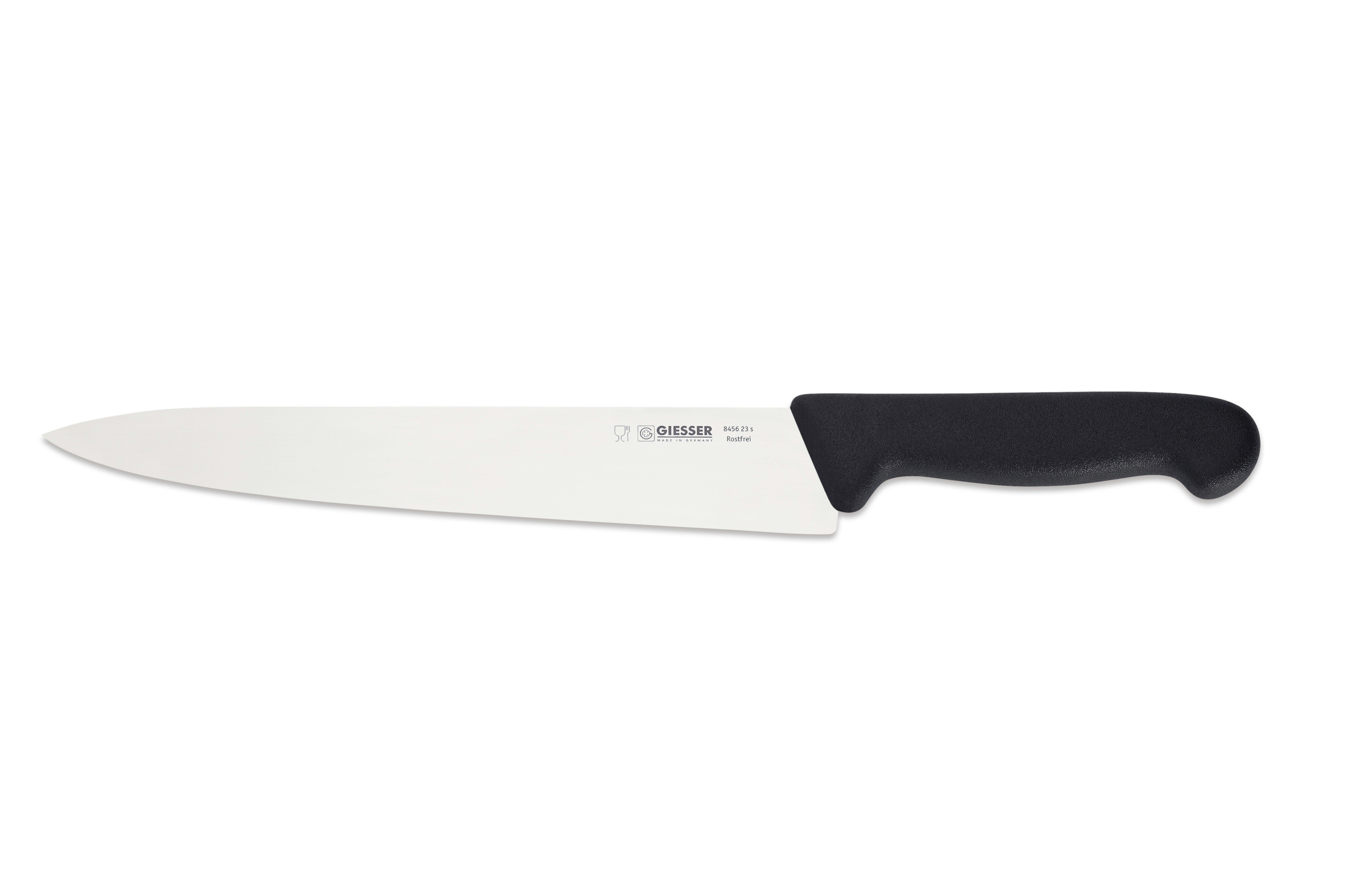 GIESSER Kochmesser Küchenmesser 8456, schmale, mittelspitze Klinge, scharf Handabzug, Ideal für jede Küche