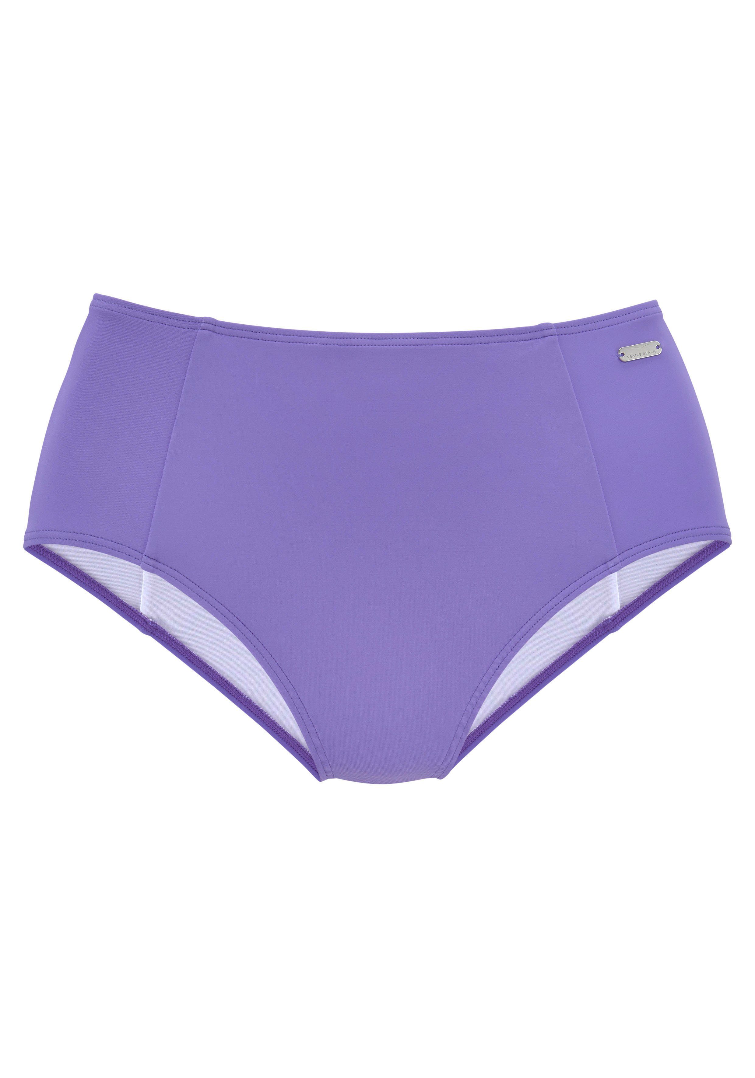 Venice Beach Highwaist-Bikini-Hose Planet in angesagter Schnittform