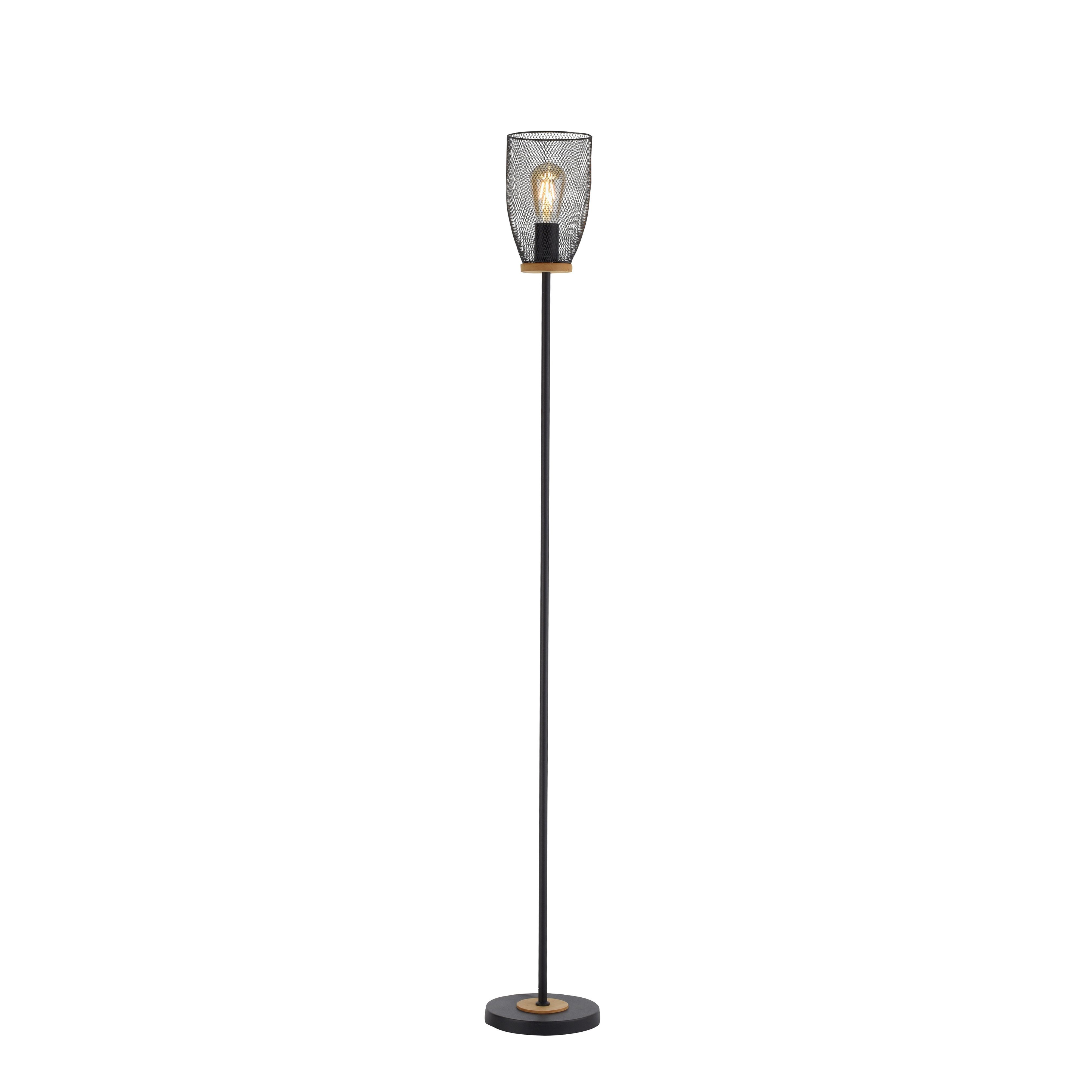 Direkt ExklusiveE27, Leuchtmittel, Schalter, Fußschalter ohne Leuchten Stehlampe TAMIS,