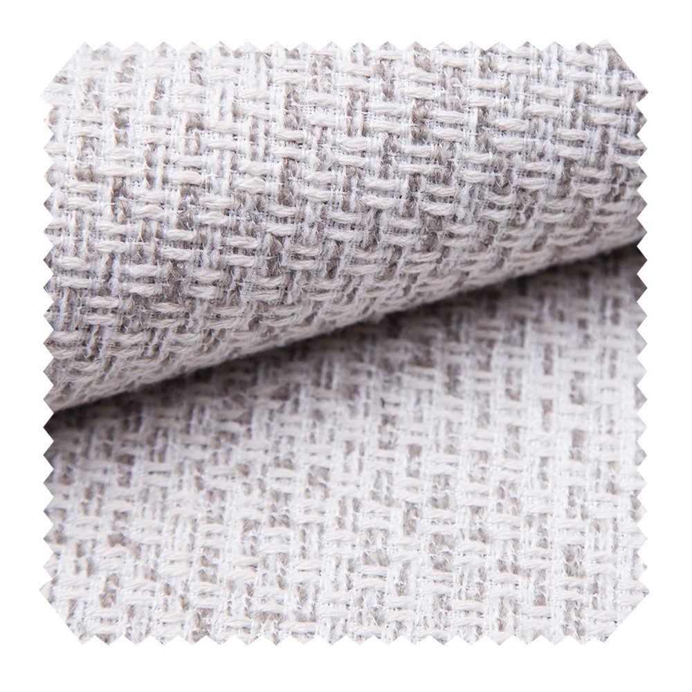 novely® Stoff MALBORN - Melierter Möbelstoff - Grob Gewebter Polsterstoff, Strapazierfähig, Kuschelweich, Meterware, 1lfm