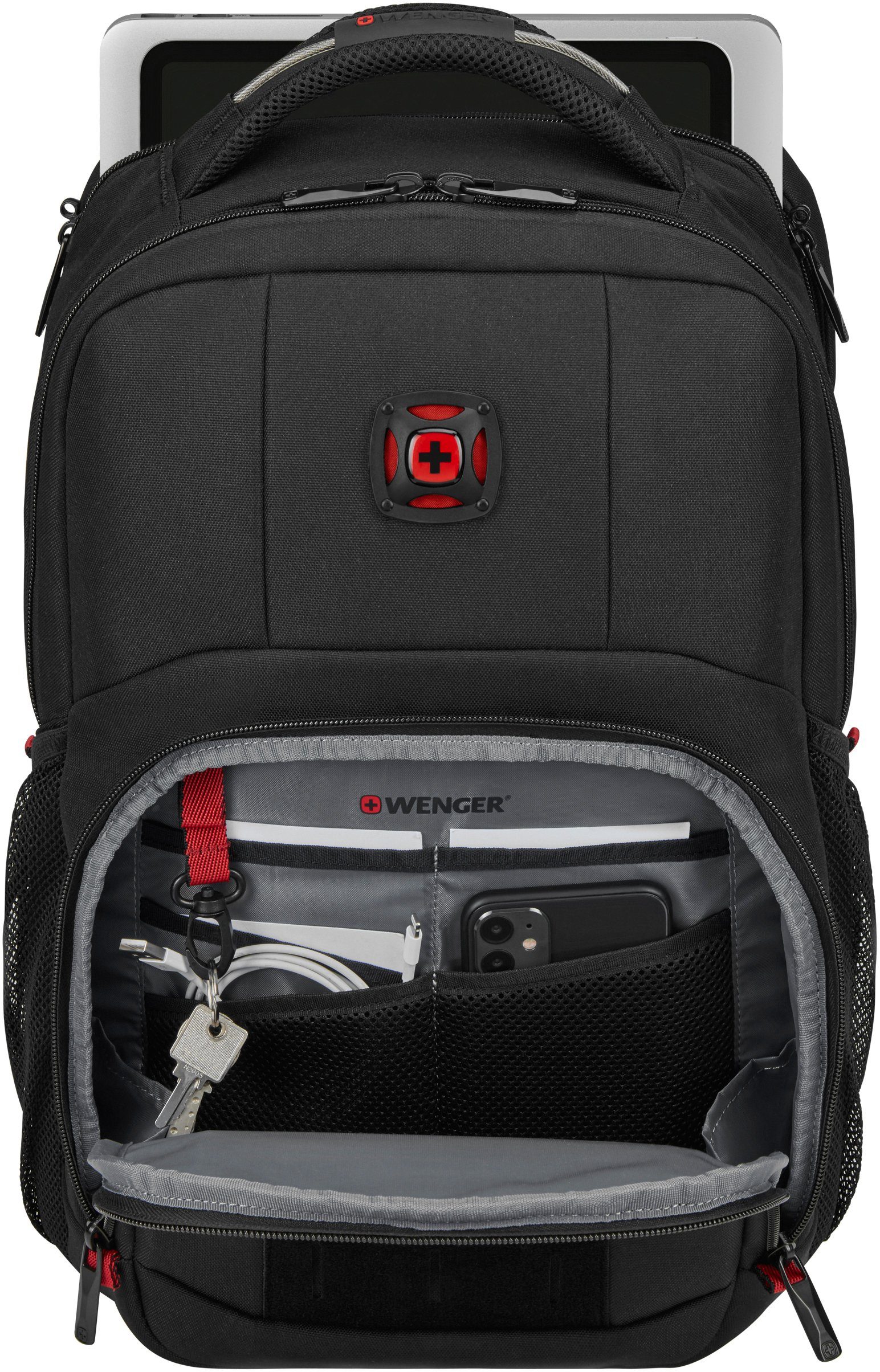 Zoll, Zoll 15,6 bis Gaming-Laptop-Rucksack Laptops für Wenger schwarz, Laptoprucksack 15,6 PlayerMode