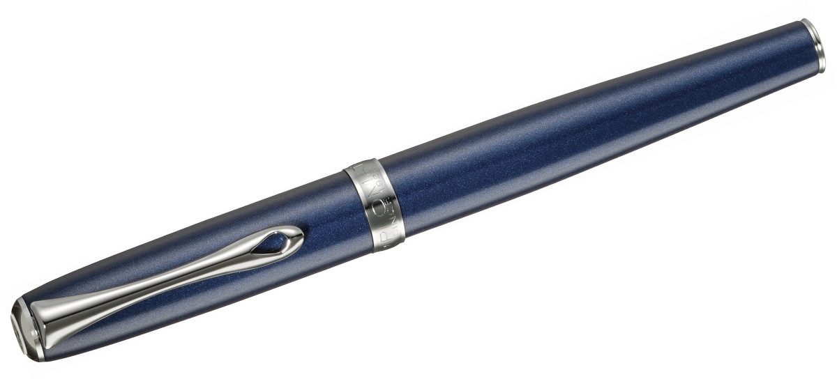 Füllfederhalter Füllhalter Excellence A2 Midnight blue chrom 14 kt F