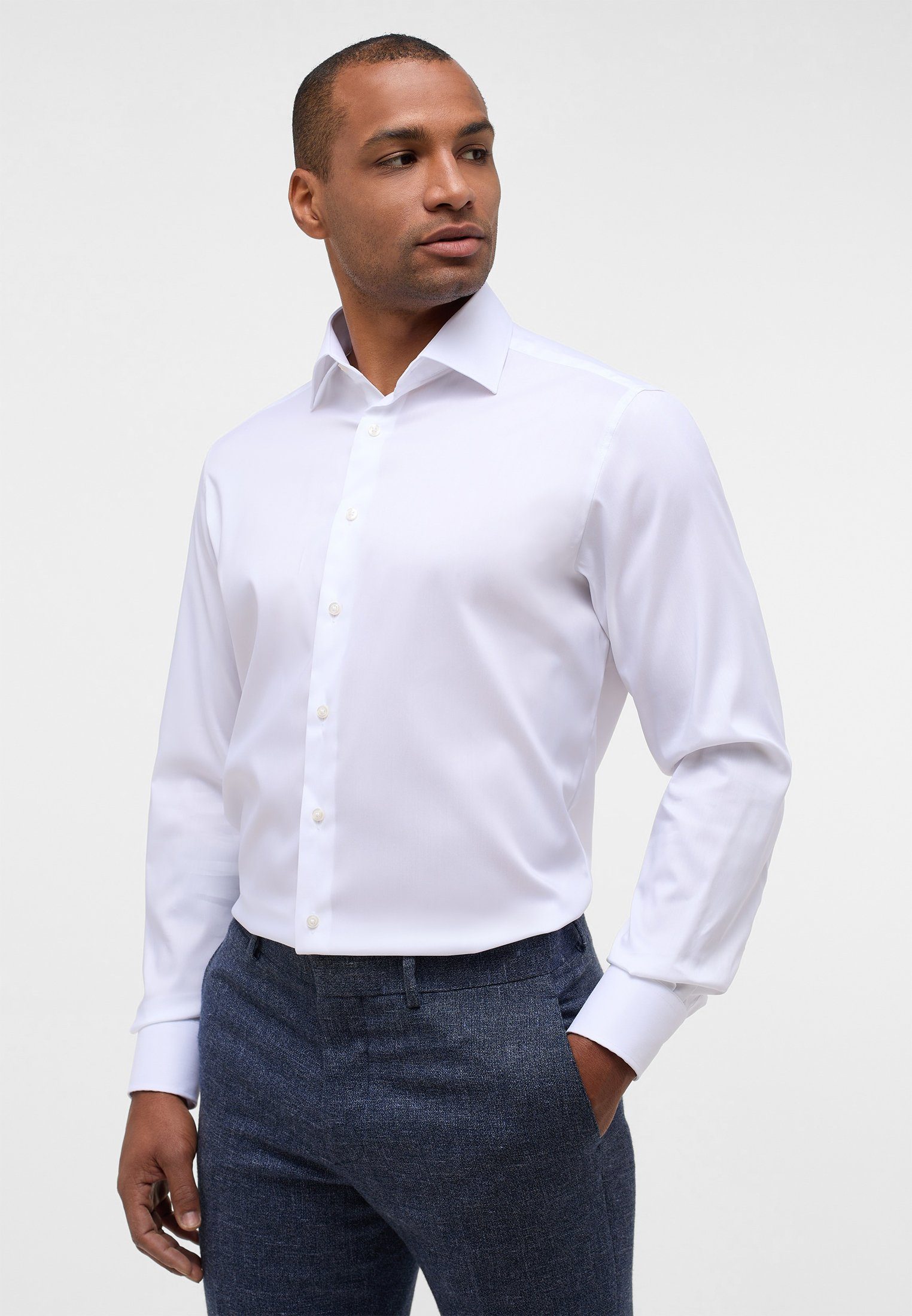 Eterna Langarmhemd Modern Fit Modern Fit
