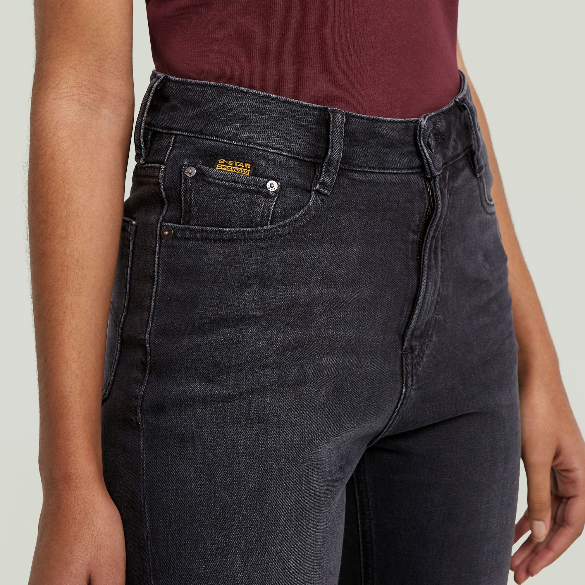 G-STAR Straight-Jeans Iggie Wmn Mid Rise – Bild 5 von 5