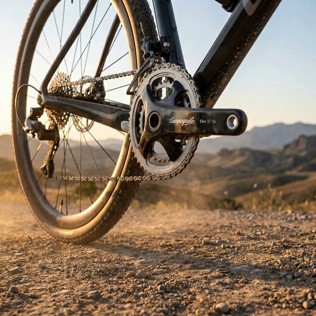 CAMPAGNOLO Fahrradpedale KRG Ekar GT 13s 13-fach,42Z.,175mm,Q-f.151mm,BCD 104mm