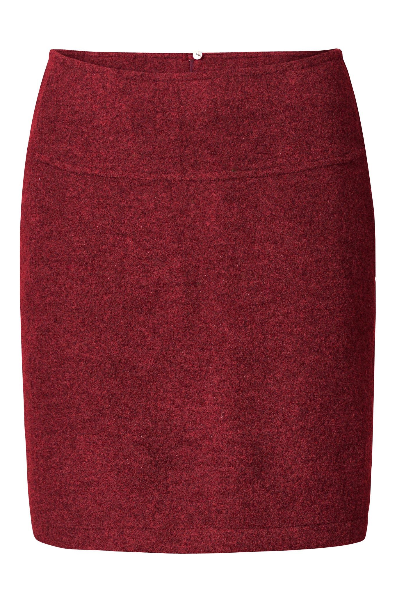 Himalaya Clothing Strickrock Eleganter Minirock Damen aus hochwertiger Schurwolle Merino Bequemer Wollrock kurz mit hohem Tragekomfort