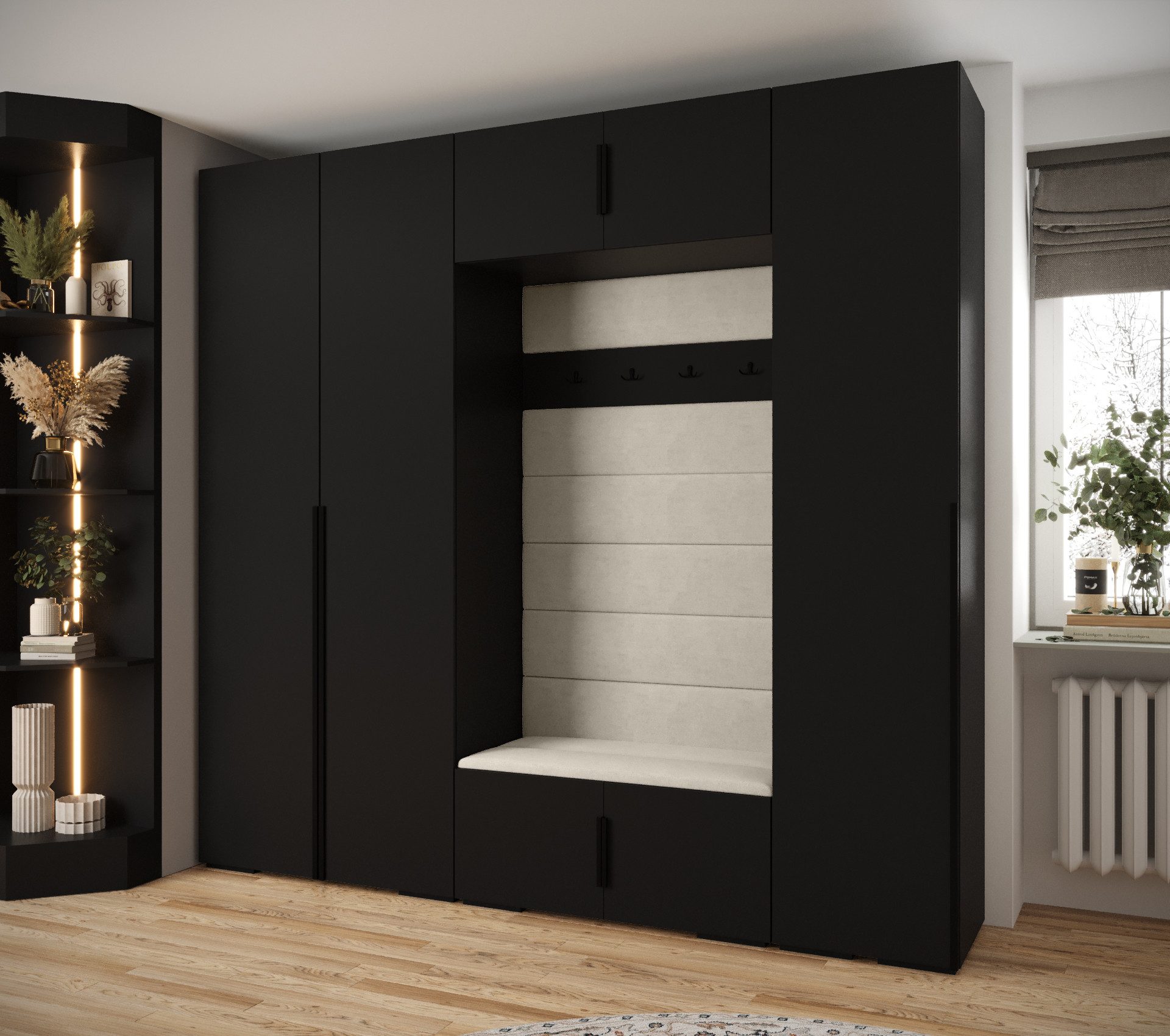 ABIKS MÖBEL Kompaktgarderobe INOVA 1 SATZ günstig online kaufen