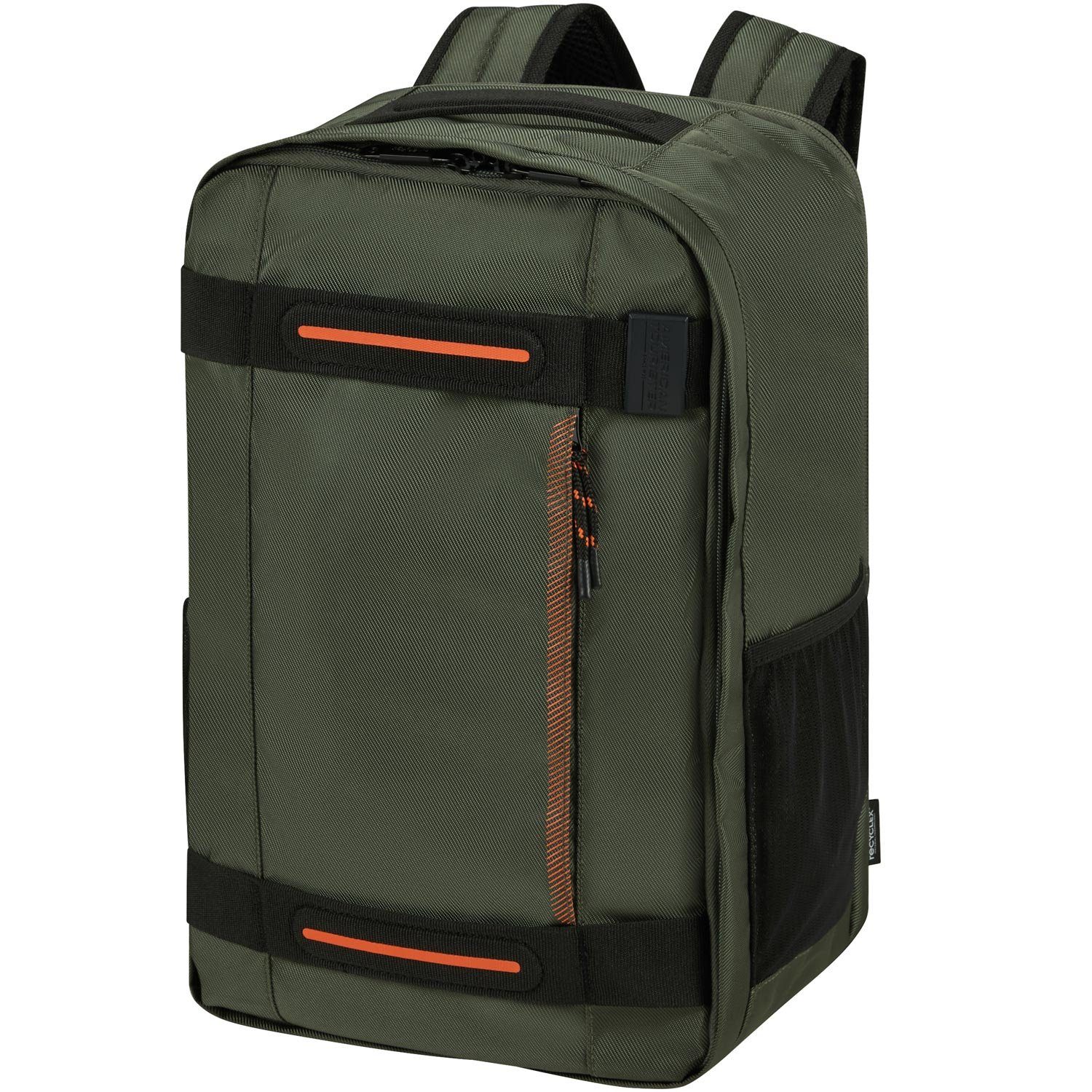 Koffer American Tourister Reise Rucksack Urban Track dark khaki