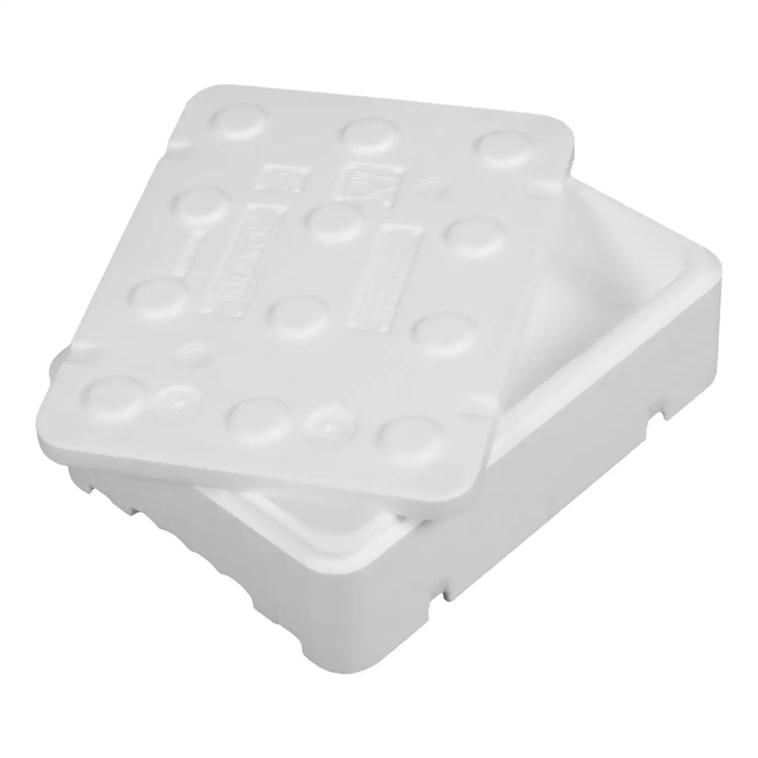 Prima Thermobehälter Styroporbox Thermobox mit Deckel 6,97 L / Innenmaß 361x261x74 mm, (Packung, 1-tlg)