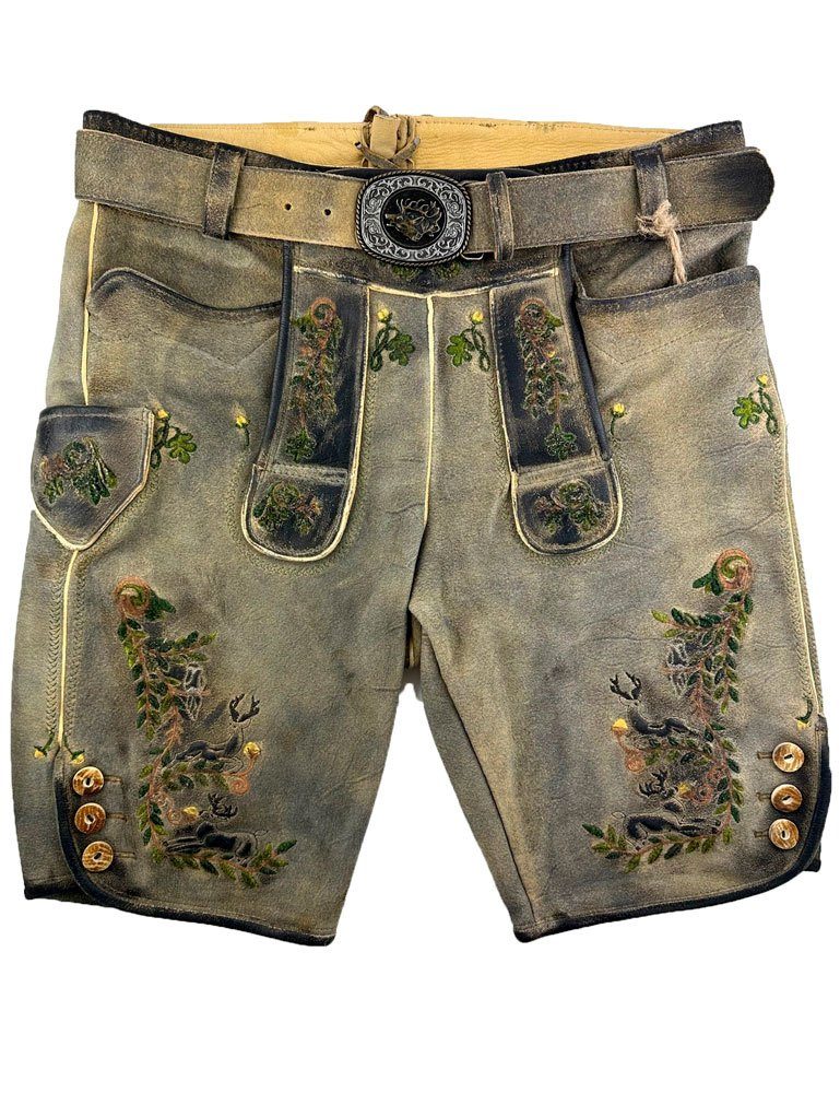 Trachtenlederhose SCHWEIGERT´s Kurze Lederhose Eichinger Acker Kerni