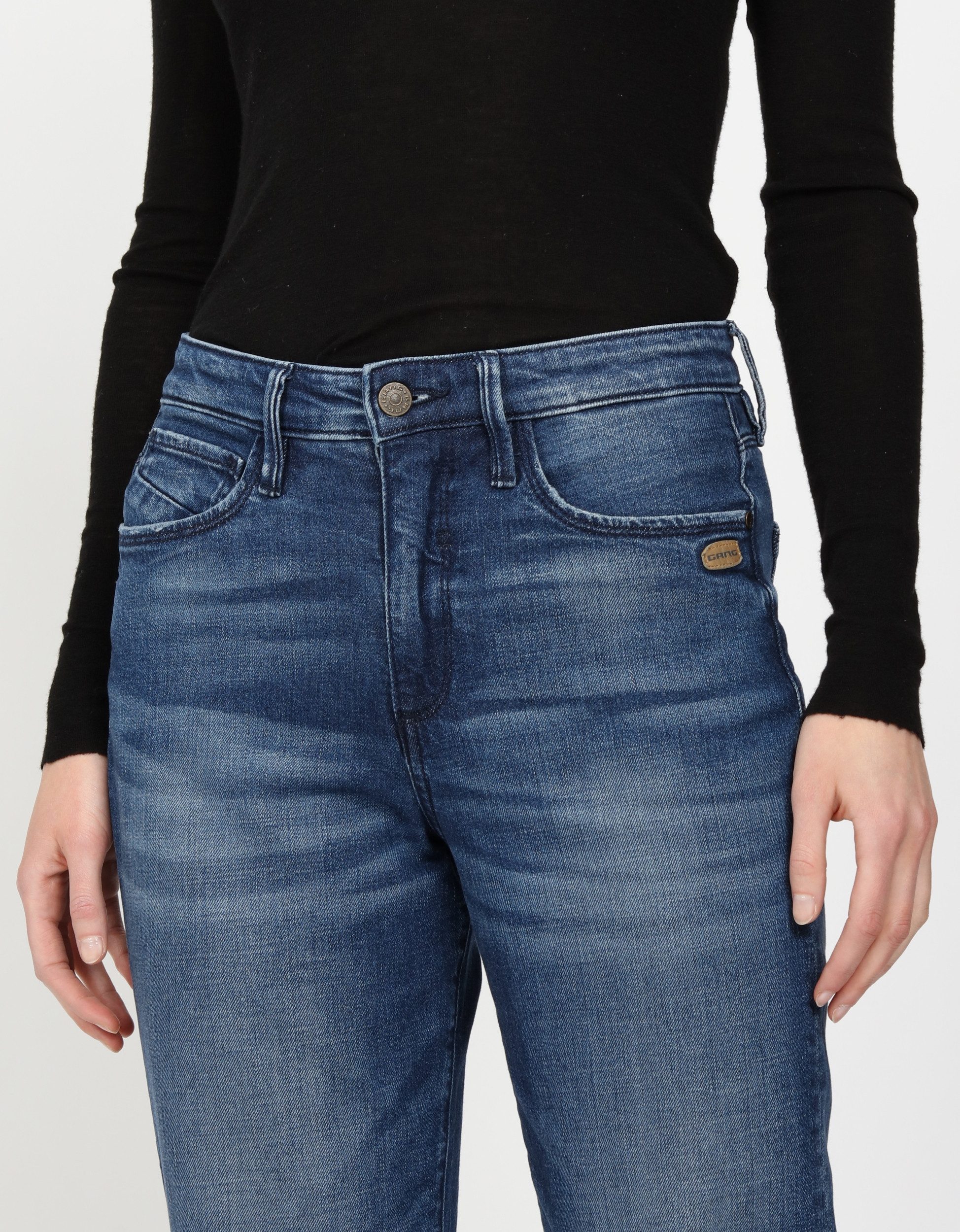 GANG Mom-Jeans 94GLORY - Momjeans - Damenhose mit geradem Bein - modische Jeans - ve