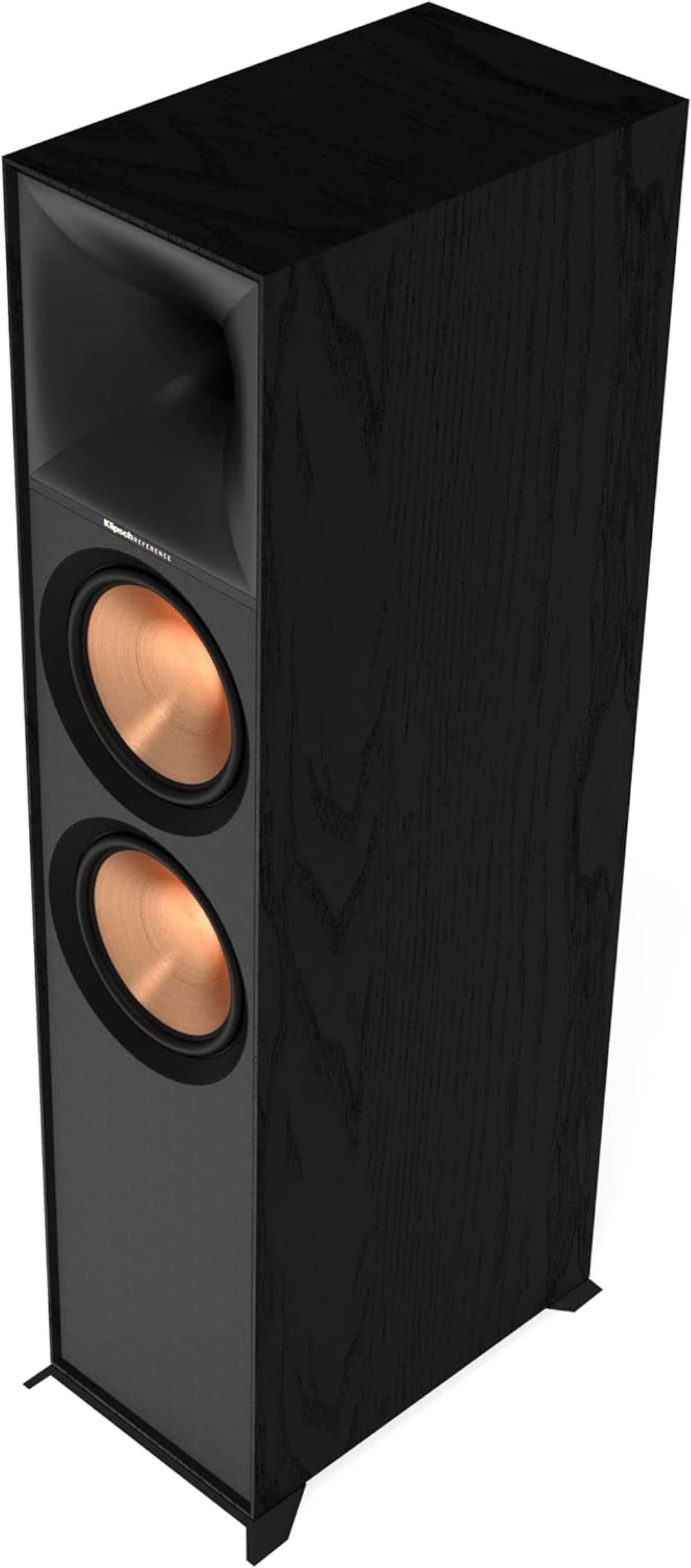 Klipsch R-800F Standlautsprecher für Frontstereo Heimkino, schwarz Stand-Lautsprecher (150 W)