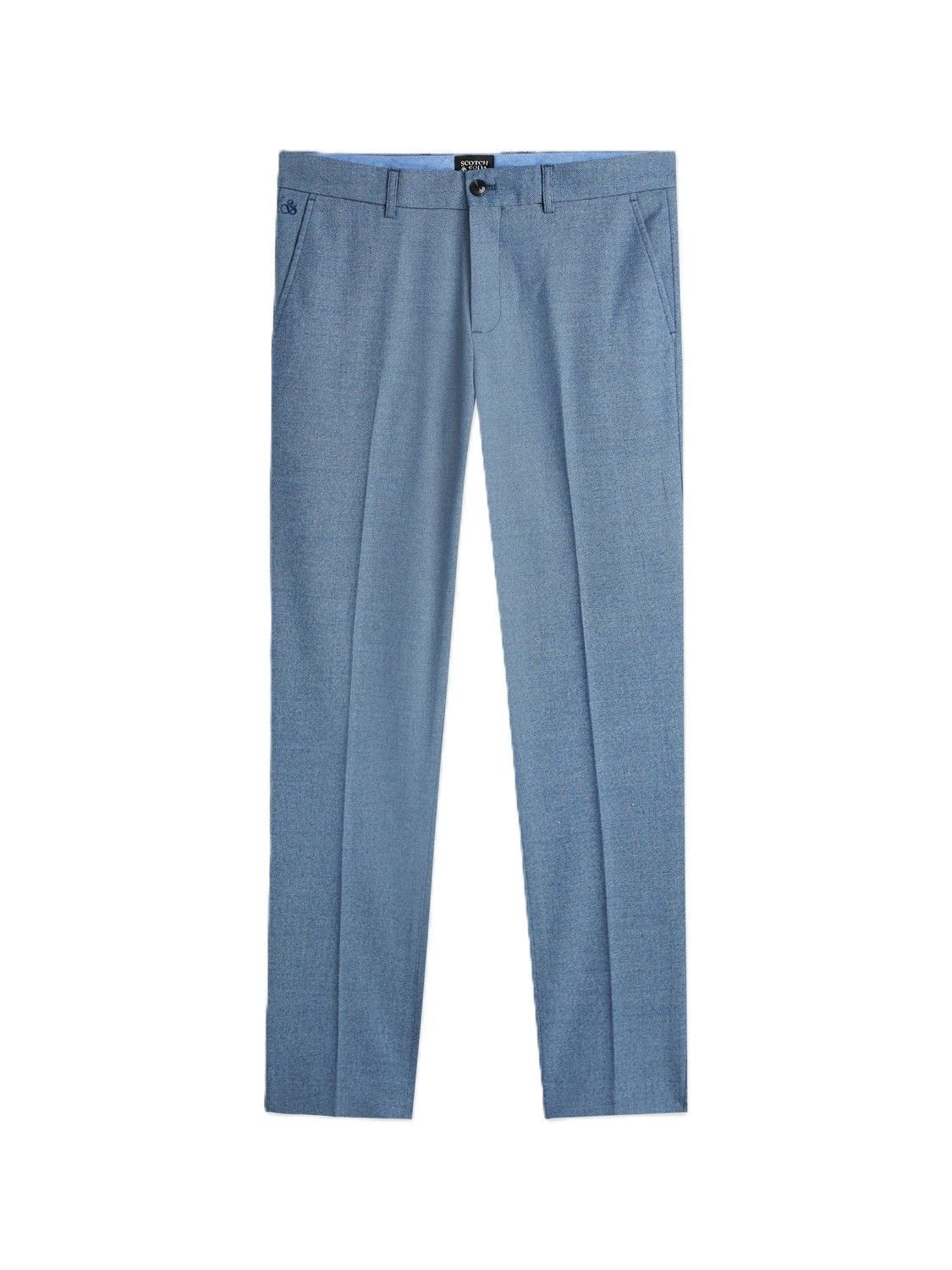Stoffhose Mott structured weave tailored chino