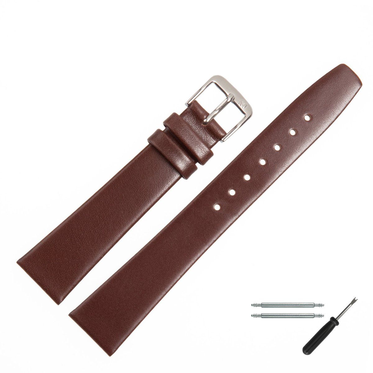 MARBURGER Uhrenarmband 16mm Leder günstig online kaufen