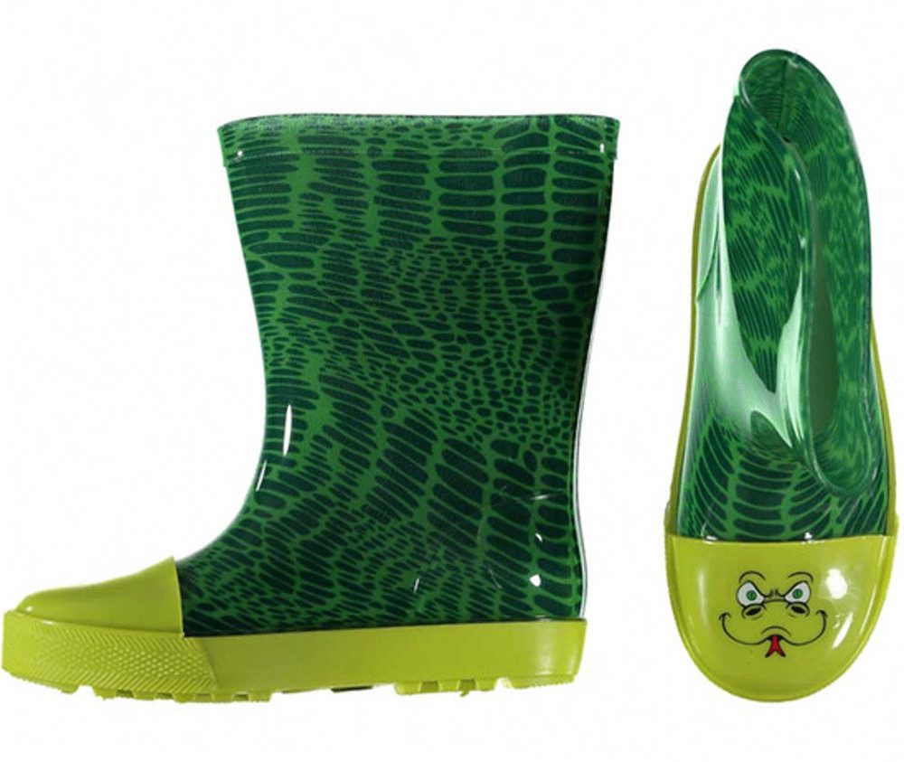 Steinnacher Bärbel Angro Kinder Gummistiefel Regenstiefel Schlange grün Kurzschaft Gummistiefel