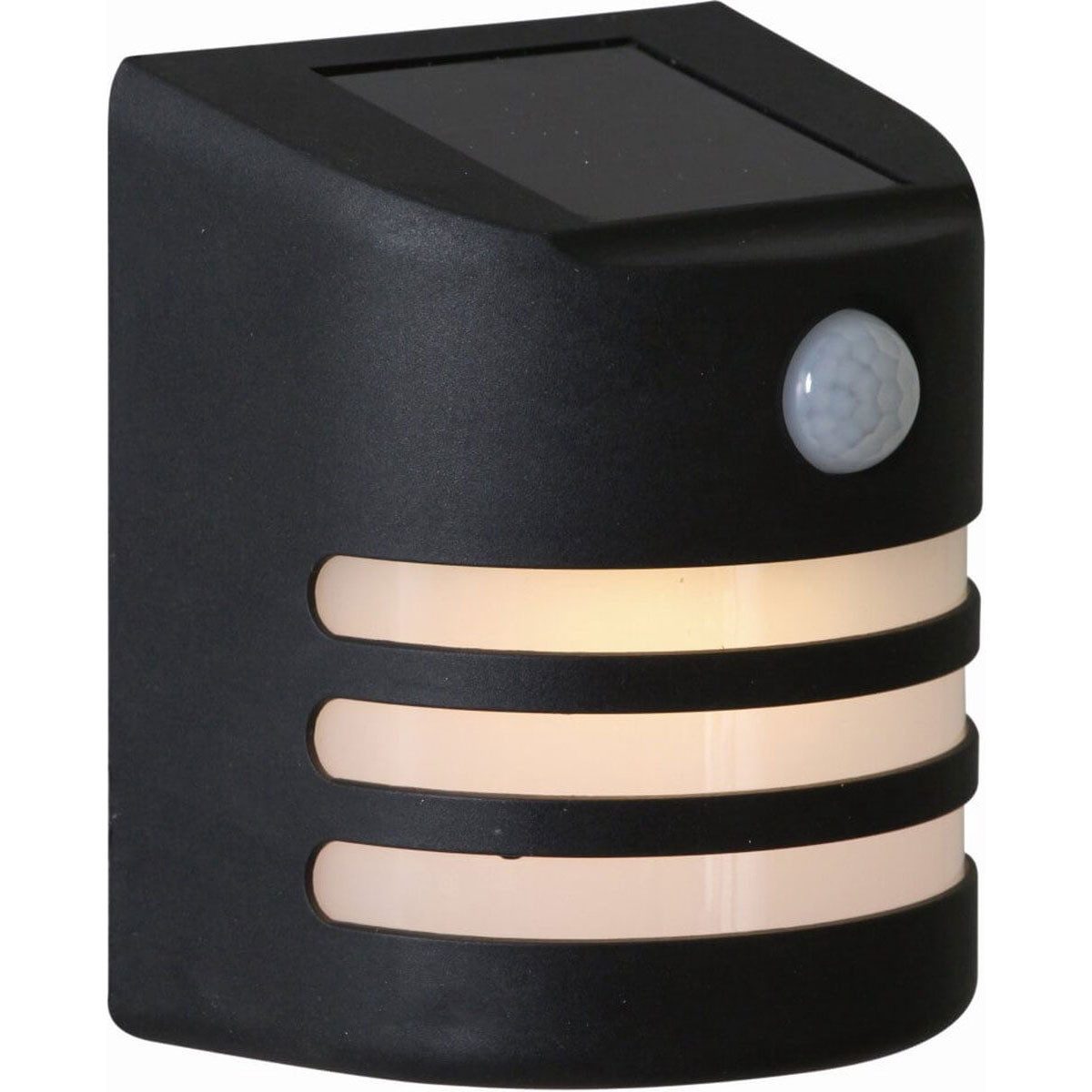 Luxform LED Außen-Wandleuchte Luxform Solar Hybrid Wandleuchte Wisconsin 50 Lumen