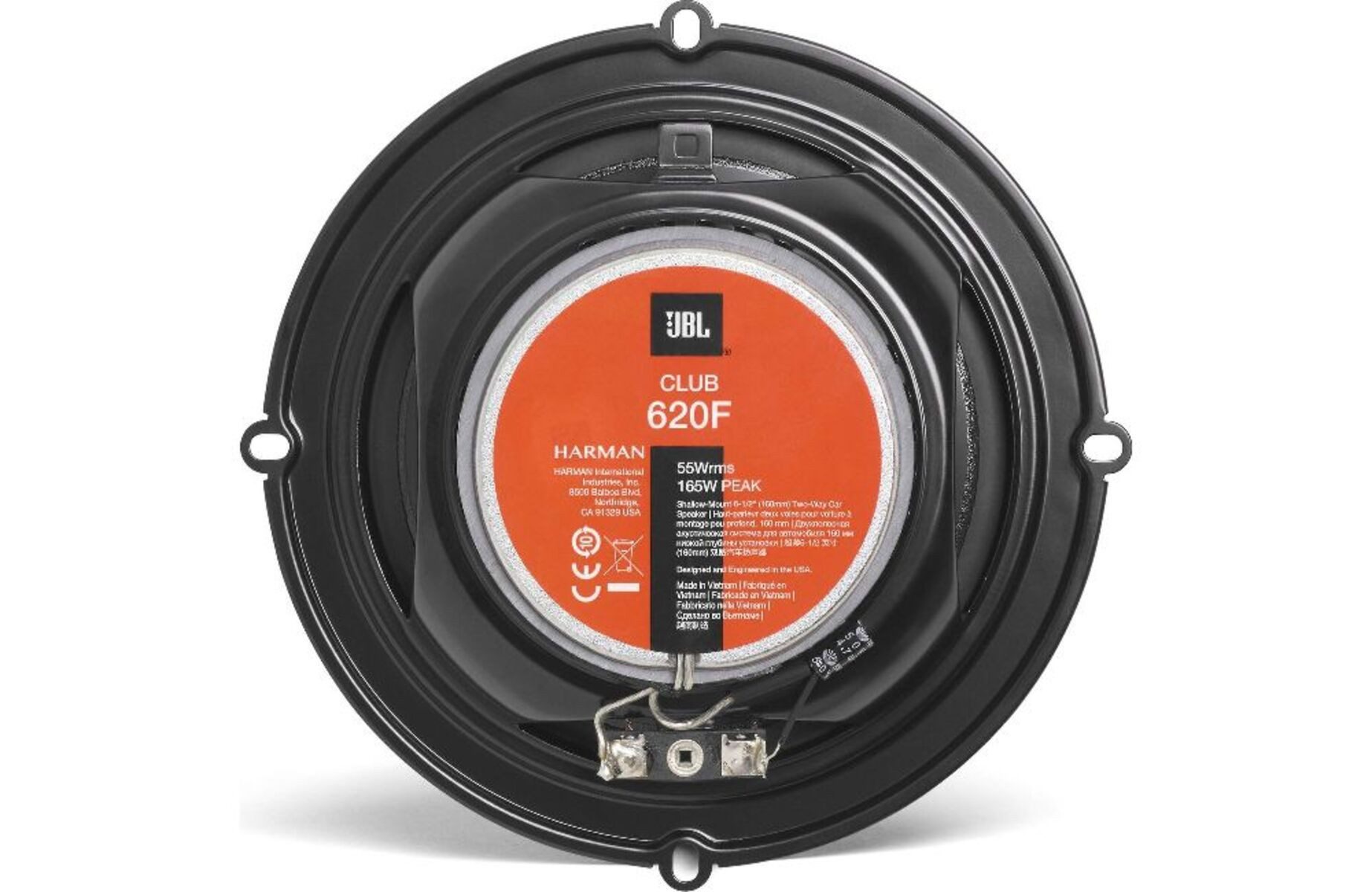 JBL Club 620F 2-Wege Koax Lautsprecher Auto-Lautsprecher (55 W)
