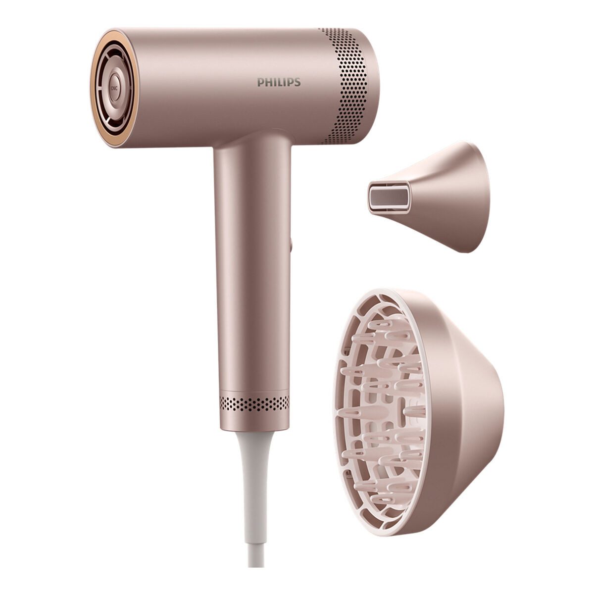 Philips Haartrockner Föhn Philips BHD83710 Champagner 1400 W