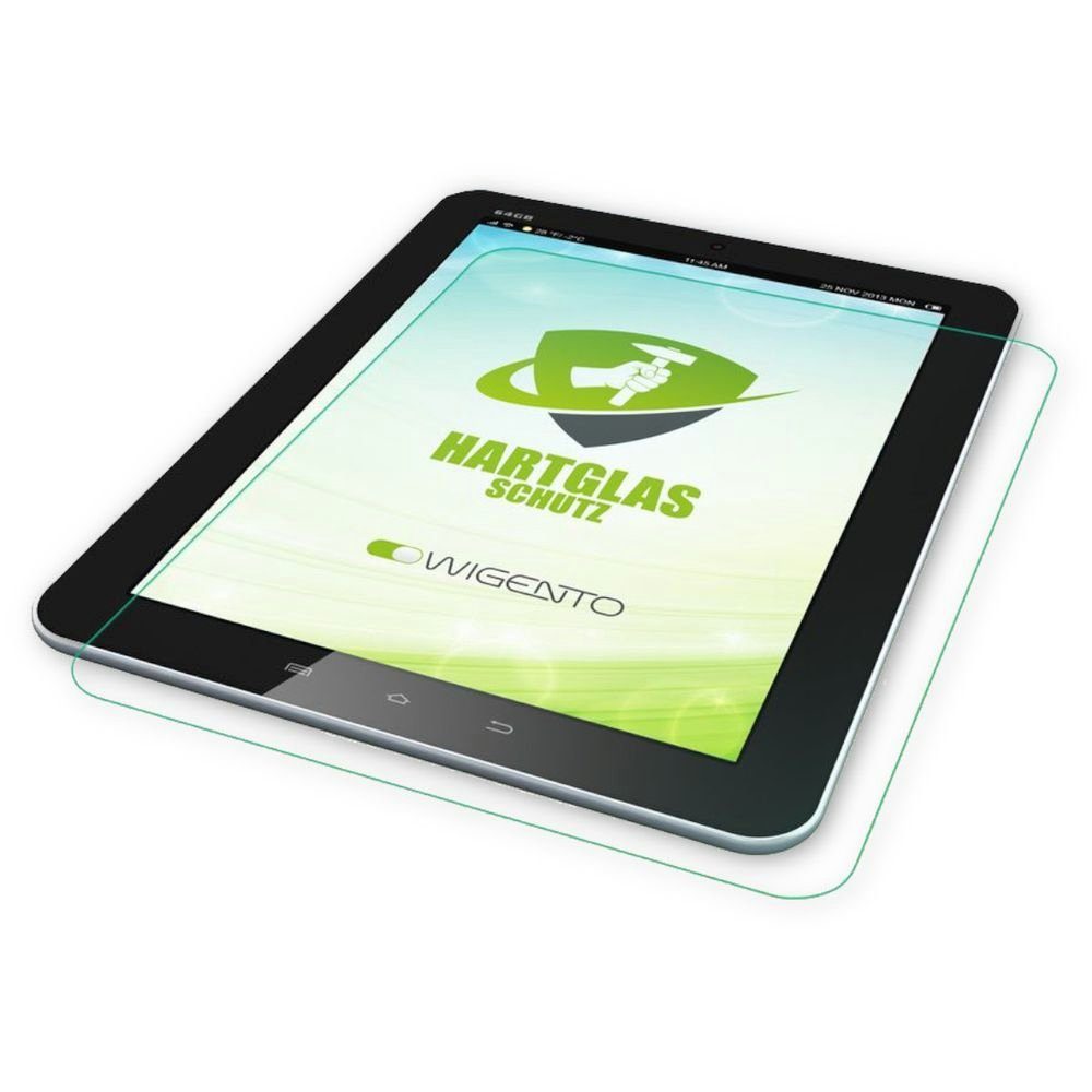 Wigento Tablet-Hülle Premium 0,4 mm Hartglas Schock Folie für Huawei  MediaPad M2 10.0