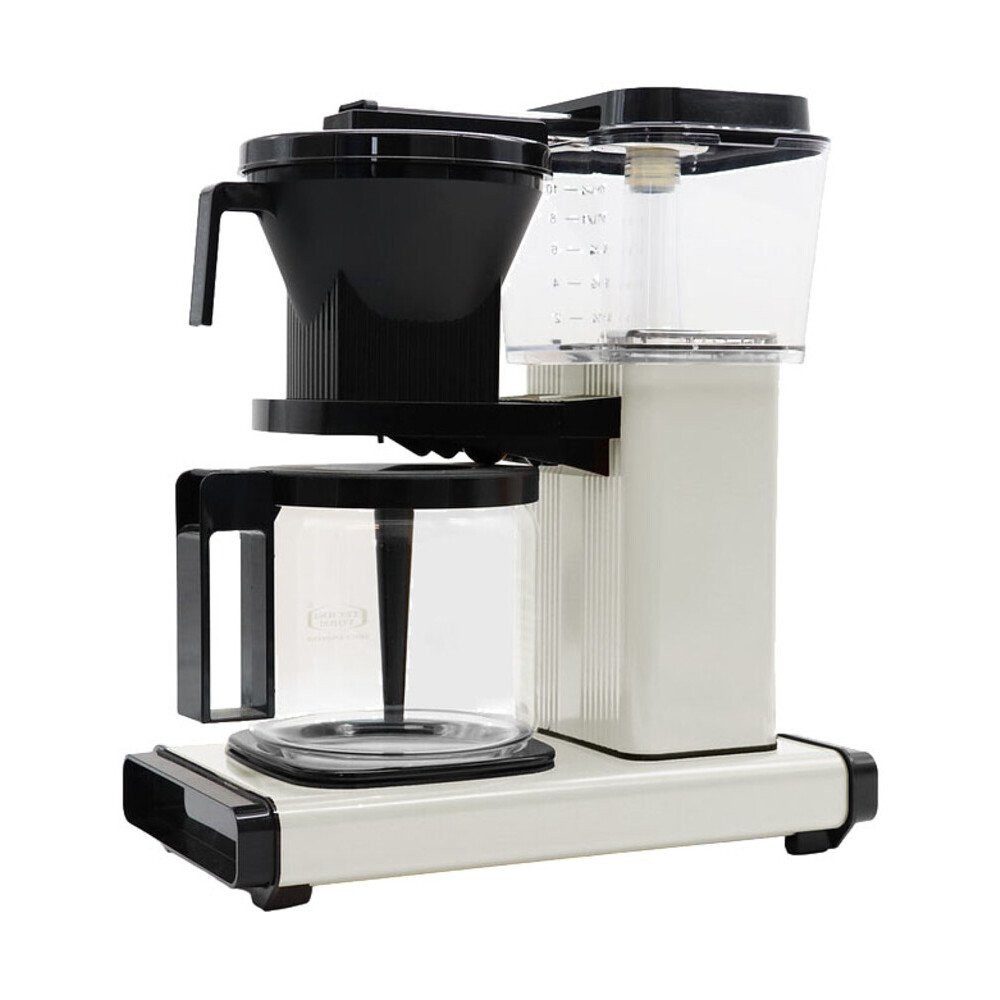 Moccamaster Kaffeebereiter, Kaffeemaschine, 1,25 l, Kunststoff, Weiß – Bild 3 von 4