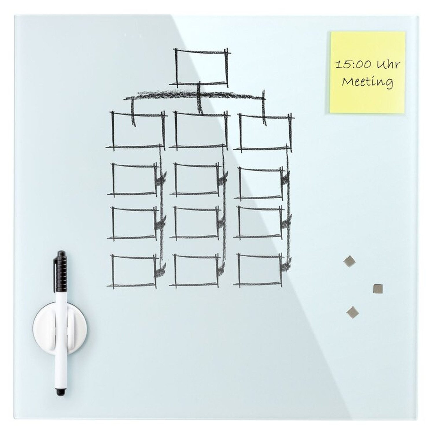 bonsport Magnettafel Glas Magnettafel