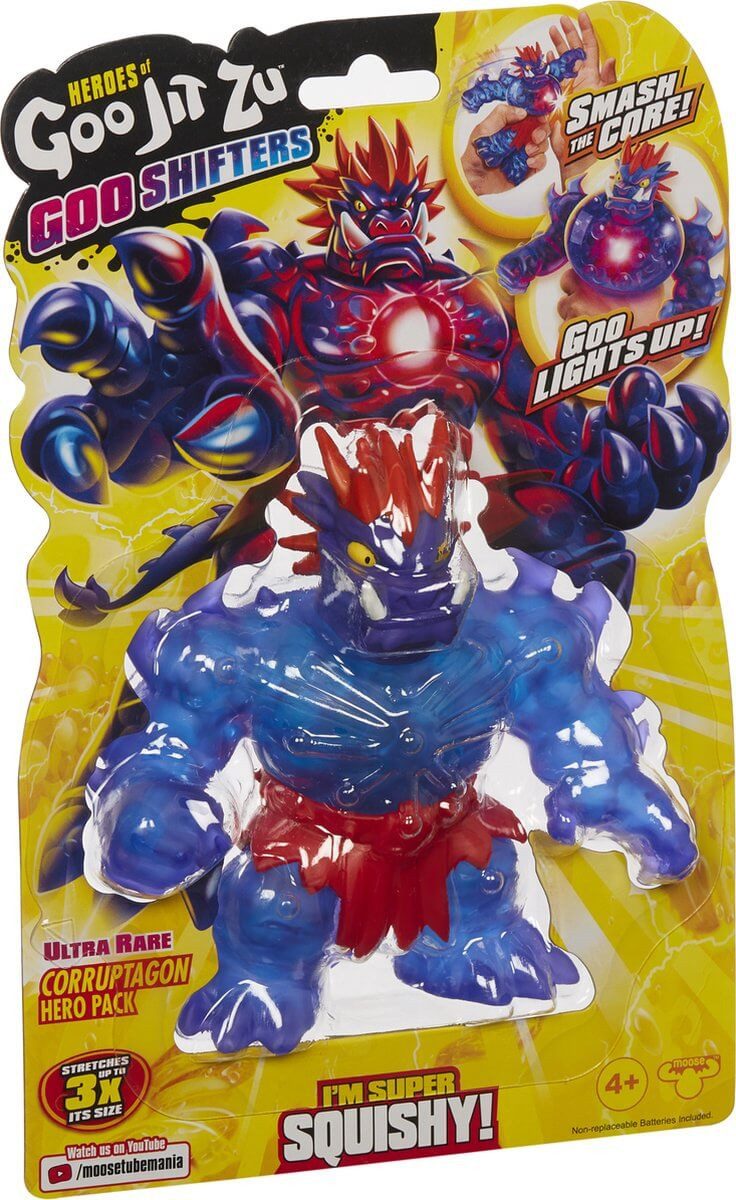 Moose Toys Actionfigur Moose Toys 41460 - Heroes of Goo Jit Zu - Goo Shifters Heldenpackung