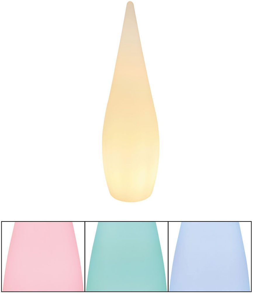 GLOBO LIGHTING Gartenleuchte VASCON, Dimmfunktion, Farbwechsel, Fernbedienu günstig online kaufen