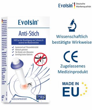 Evolsin Insektenstichheiler Evolsin‎® Anti Stich zur Behandlung von Insektenstichen, 1-tlg., Ohne Batterien, ohne Chemie