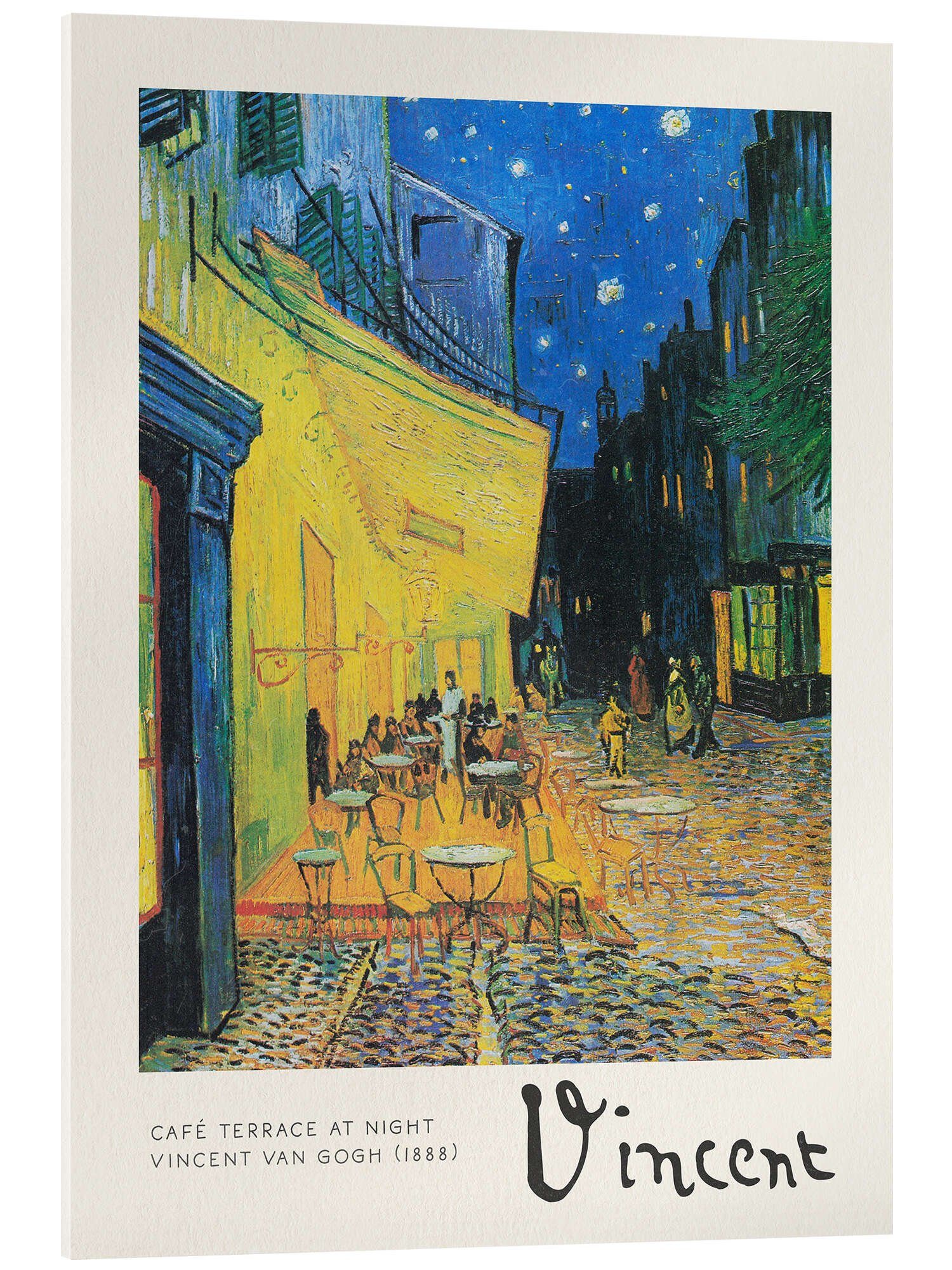 Posterlounge Poster Vincent van Gogh, Caféterrasse günstig online kaufen