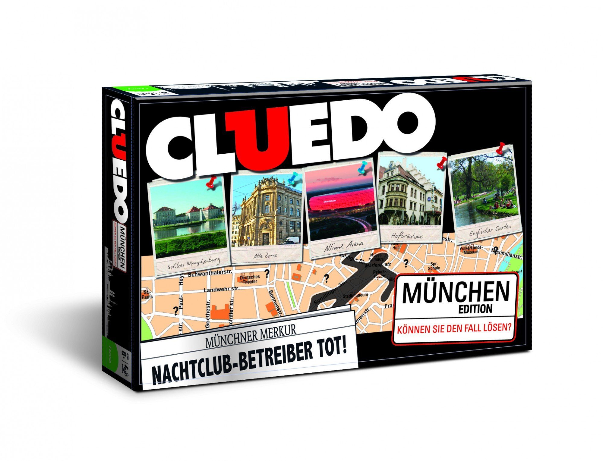 Winning Moves Spiel Cluedo München, Brettspiel