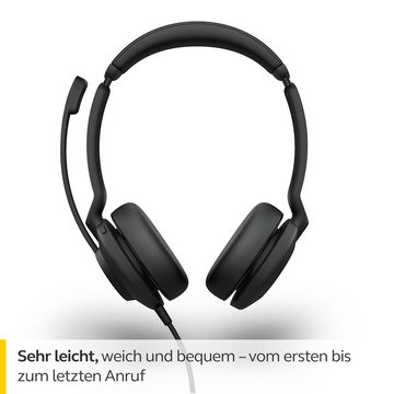 Jabra Connect 4h Kopfhörer (Freisprechfunktion, Geräuschisolierung, integrierte Steuerung für Anrufe und Musik)