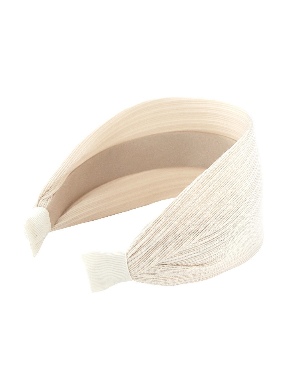axy Haarreif Breiter Haarreif aus Plissiertem Stoff Wunderschönes Design, Damen Breiter Haarreif Haarband Haarreifen