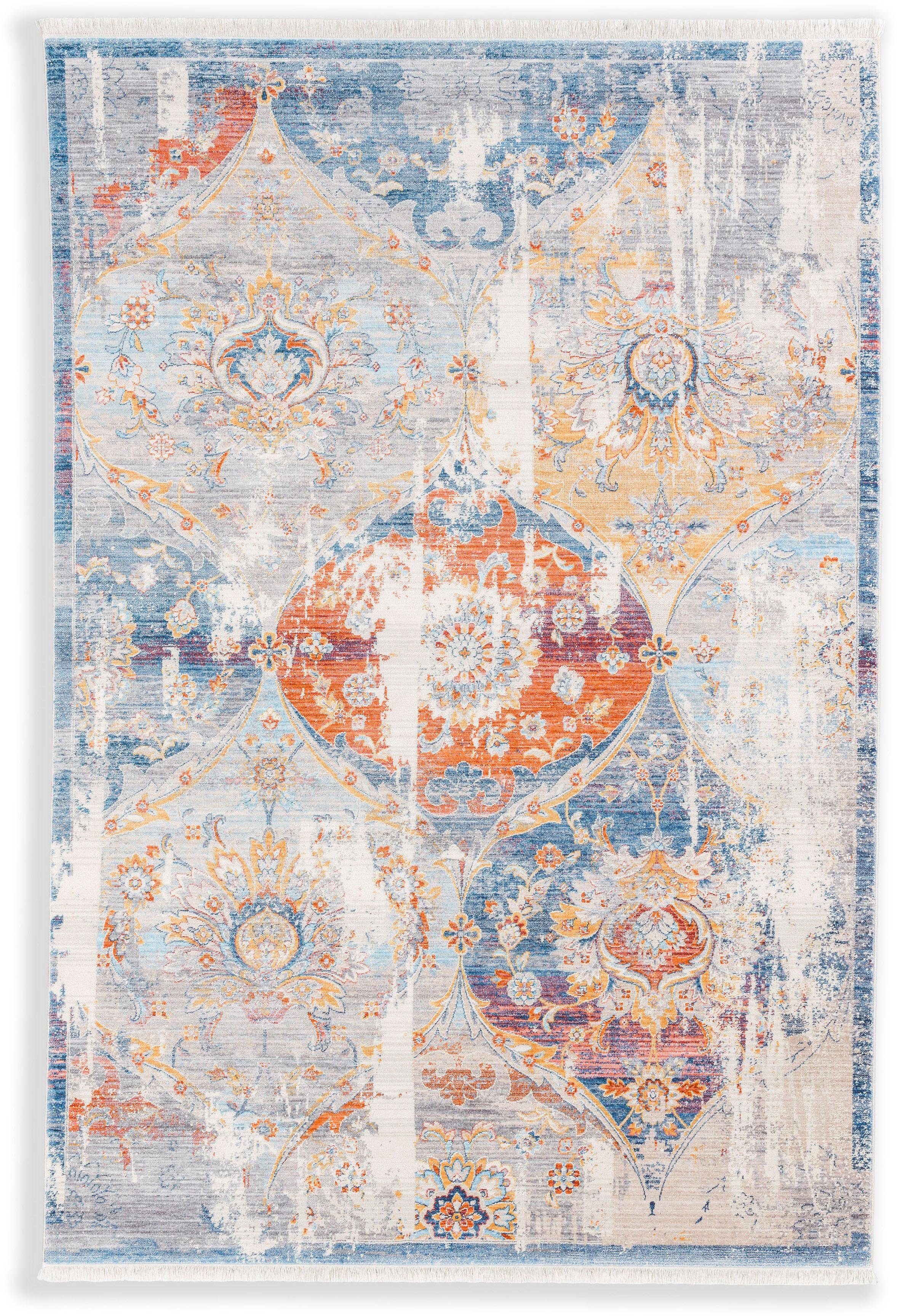 SCHÖNER WOHNEN-Kollektion Teppich Mystik 192, rechteckig, Höhe: 7 mm, besonders weich durch Microfaser, Wohnzimmer