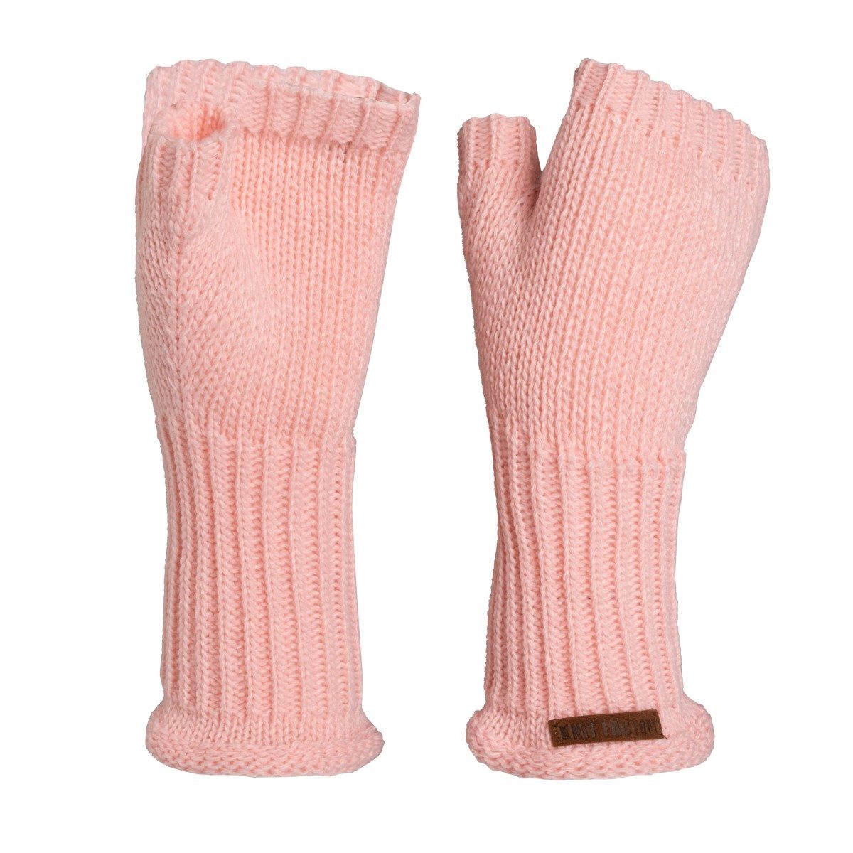 Knit Factory Strickhandschuhe Cleo Handstulpen Blossom Pink One Size (Set, 1-St., Spar-Set) Strick accesoires Wohnen sale winter herbst deko mode Damen Herren