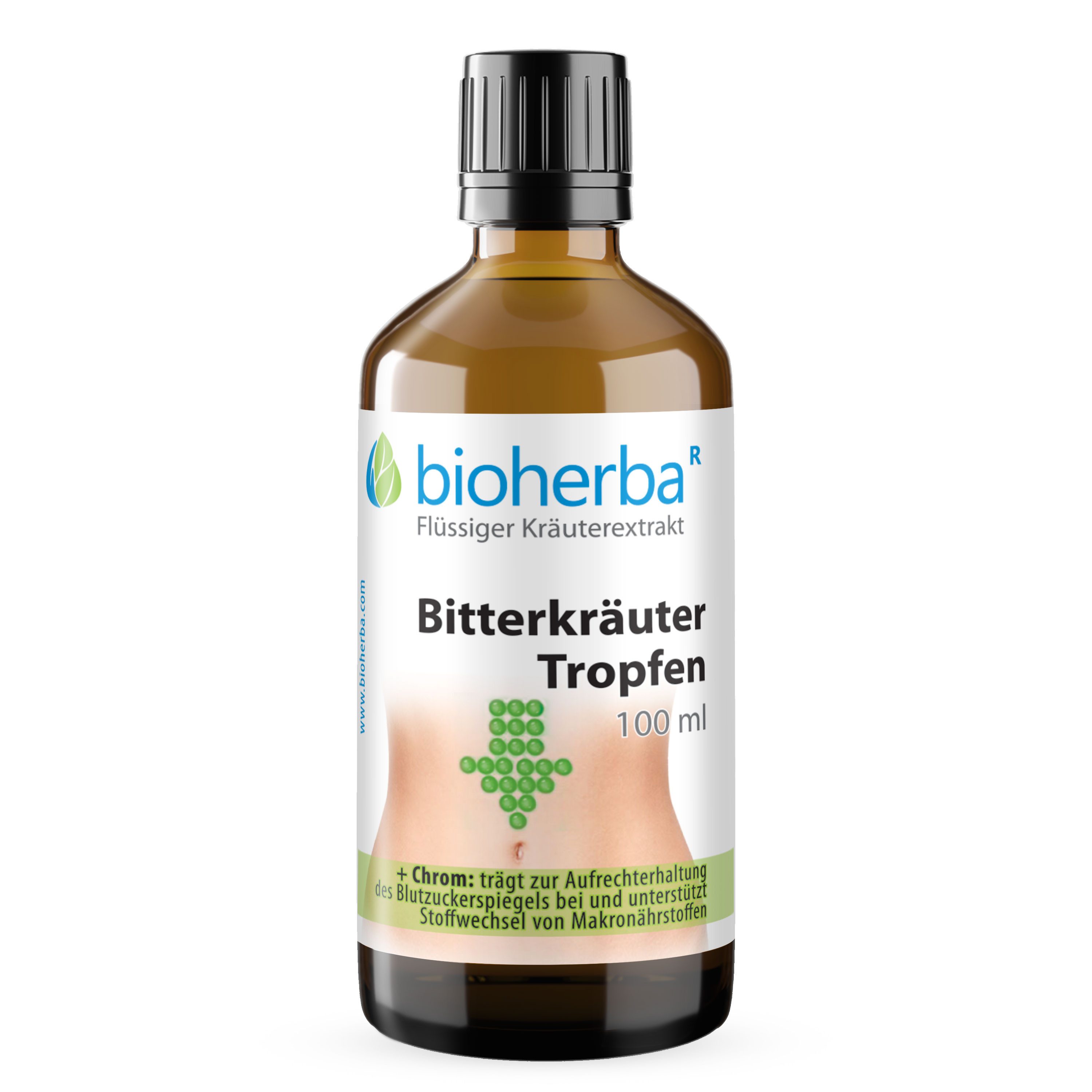 BIOHERBA R Bioherba Bitterkräuter Tropfen Tinktur 100 ml Nahrungsergänzungsmittel, 1 er