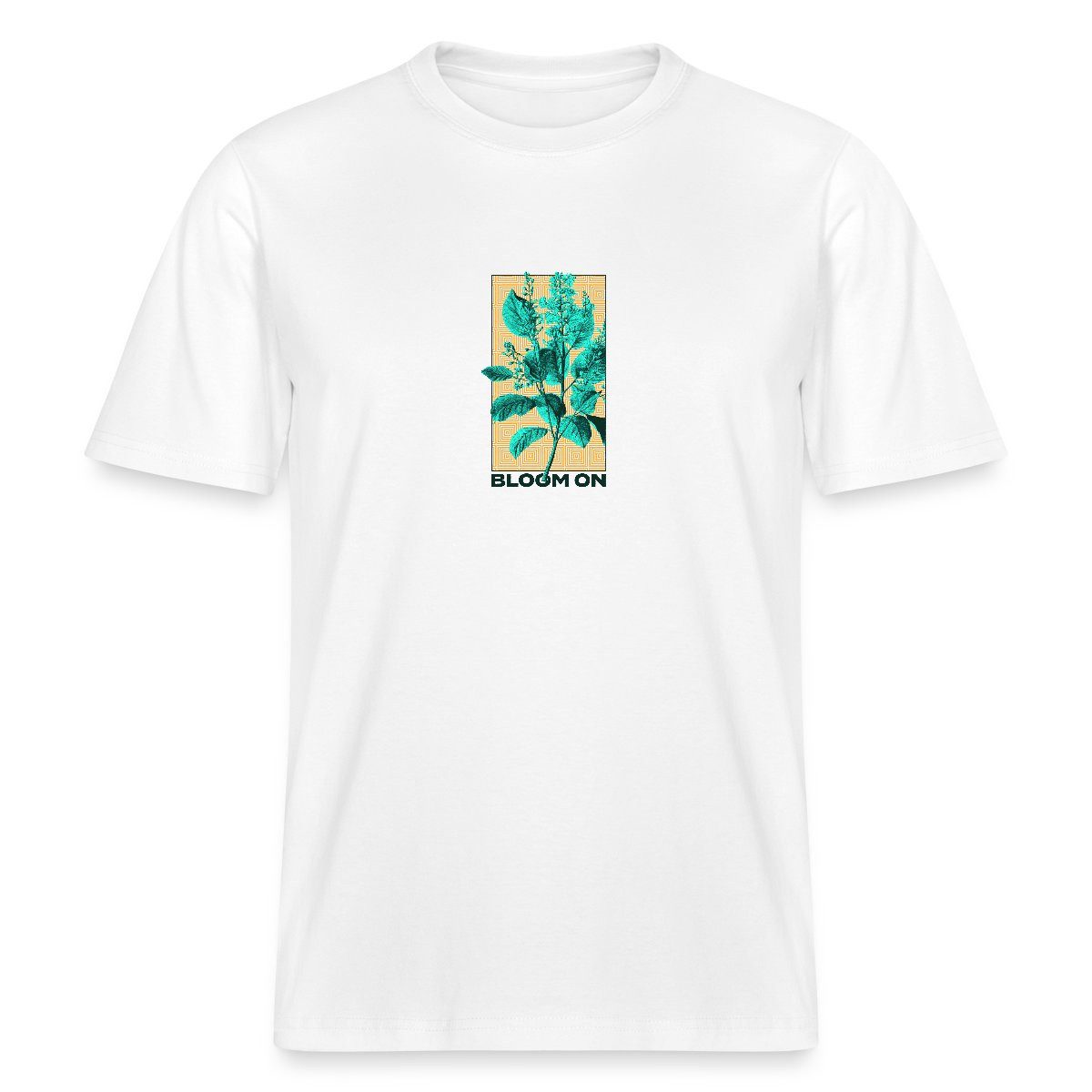 T-Shirt Vintage Trend Blumen Fauna Design Bloom On Relaxed Fit Unisex T-Shirt