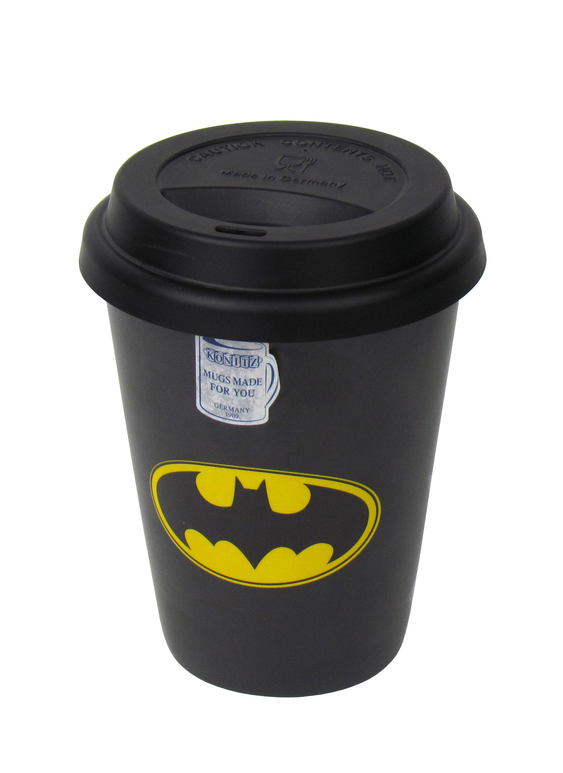 Könitz Thermobecher Kaffee-Becher to go aus Porzellan, Mug to go, spülmaschinengeeignet