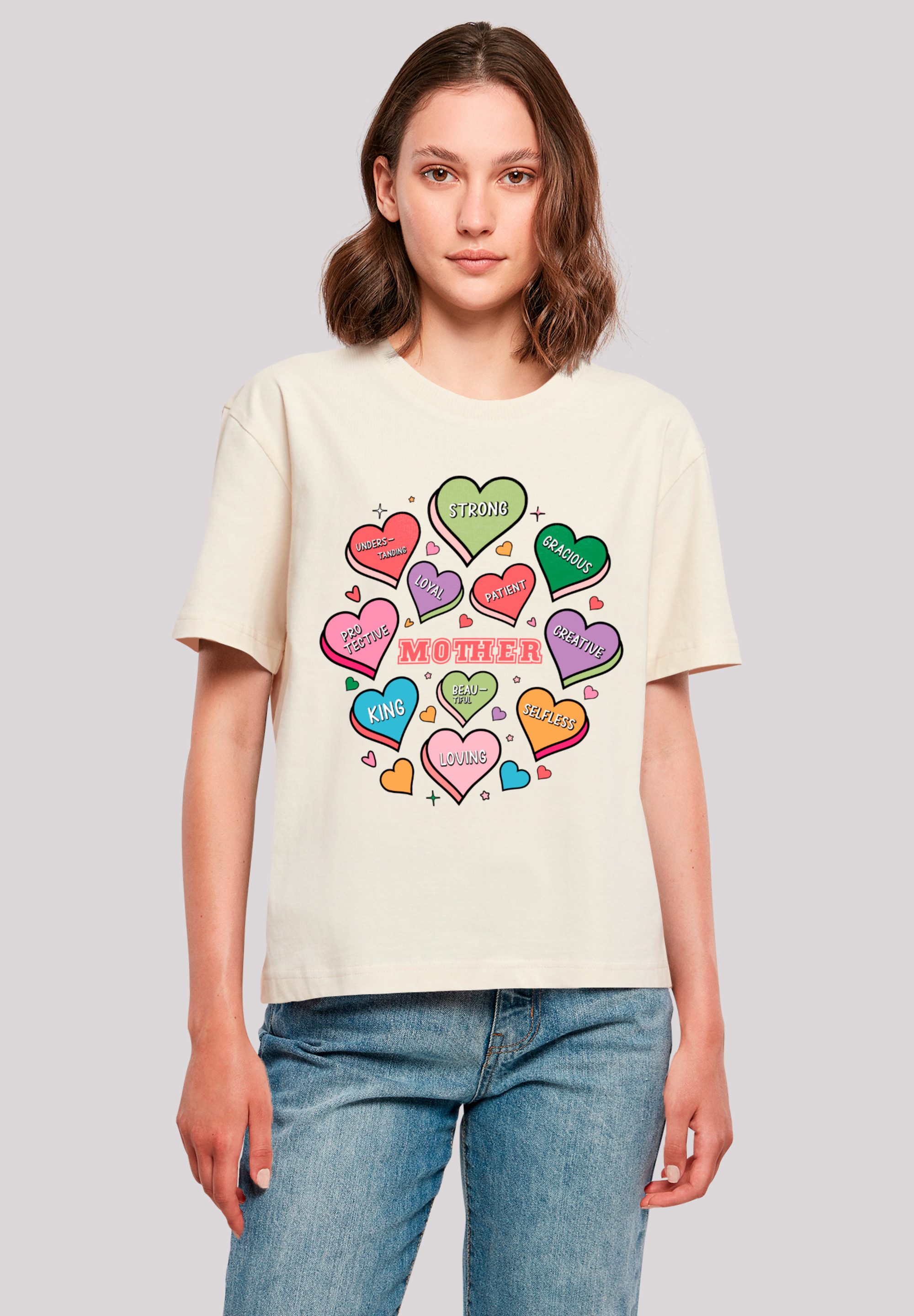 F4NT4STIC T-Shirt "Muttertag Mama Herzen", Premium Qualität günstig online kaufen