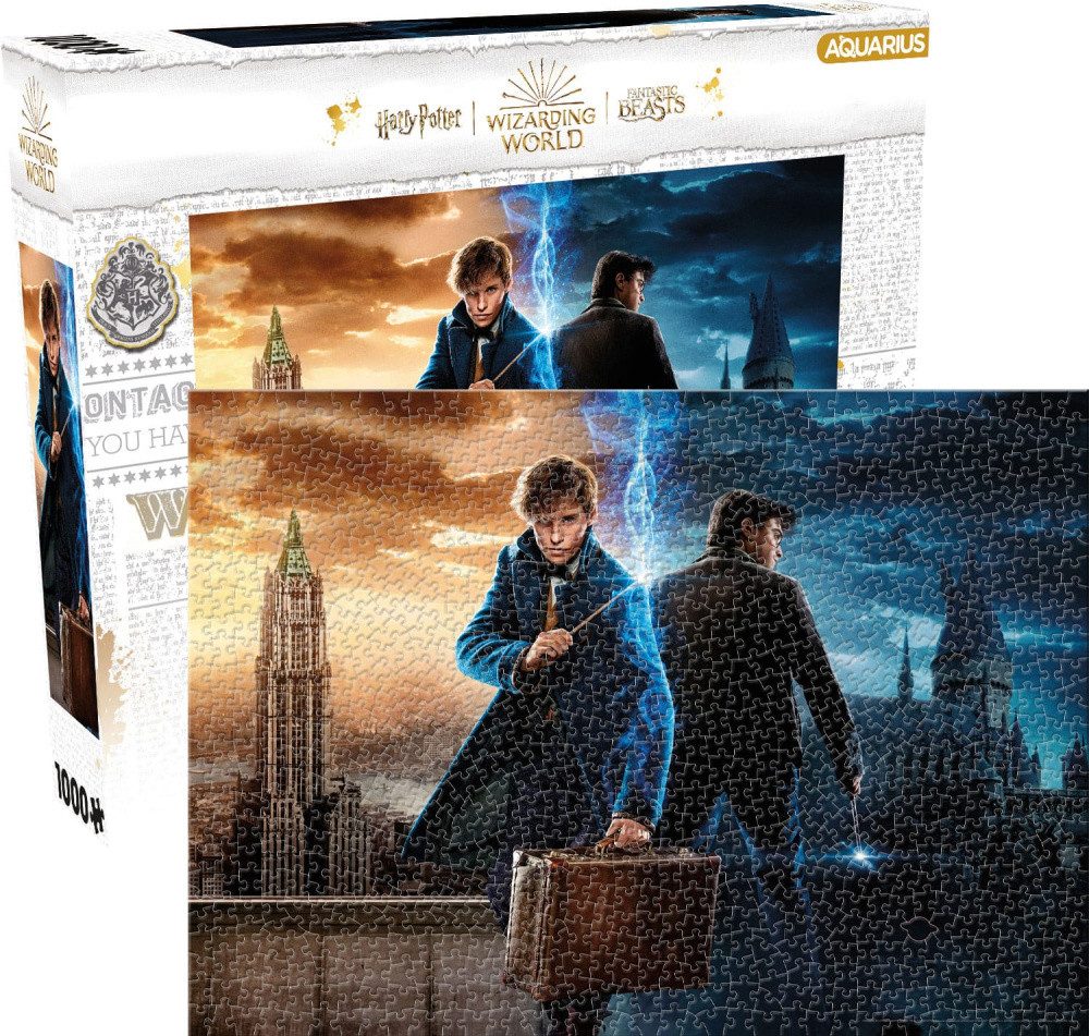 Aquarius Puzzle Phantastische Tierwesen Puzzle Wizzarding World (1000 Teile), Puzzleteile