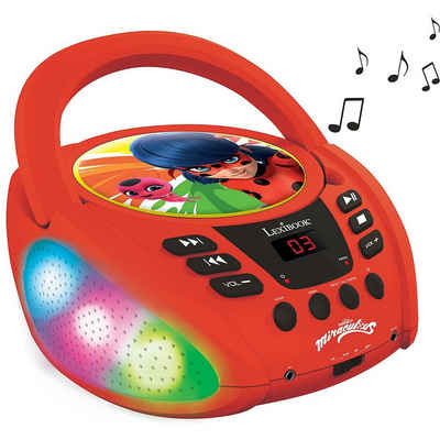 Lexibook® »Miraculous - Bluetooth-CD-Player für Kinder -« CD-Player