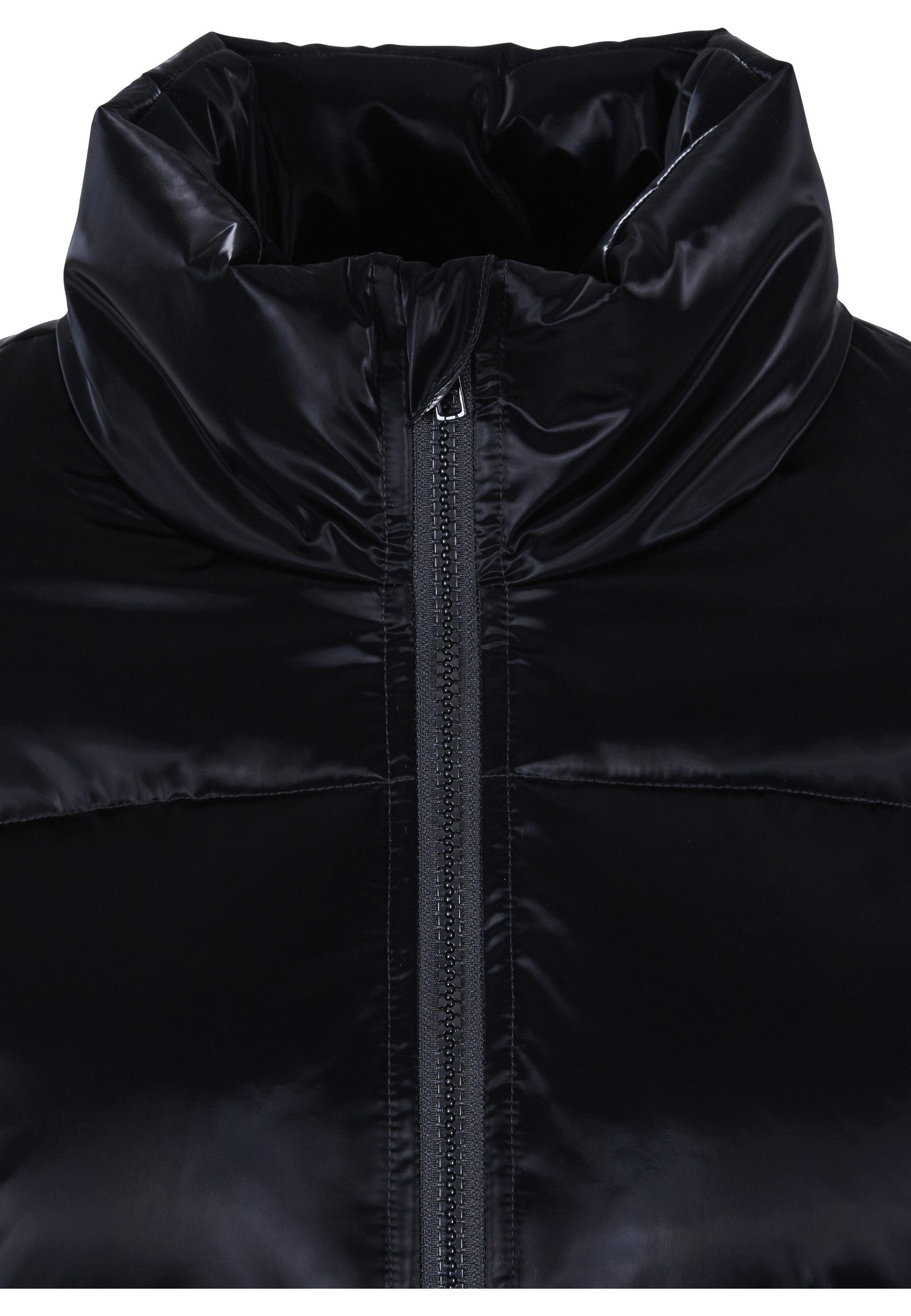 URBAN CLASSICS Winterjacke Urban Classics Damen Ladies Shark Skin Puffer Jacket (1-St)