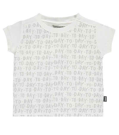 Imps&Elfs Rundhalsshirt IMPS&ELFS niedliches Kinder T-Shirt mit coolem Print Rundhals-Ausschnitt Freizeit-Shirt Grau